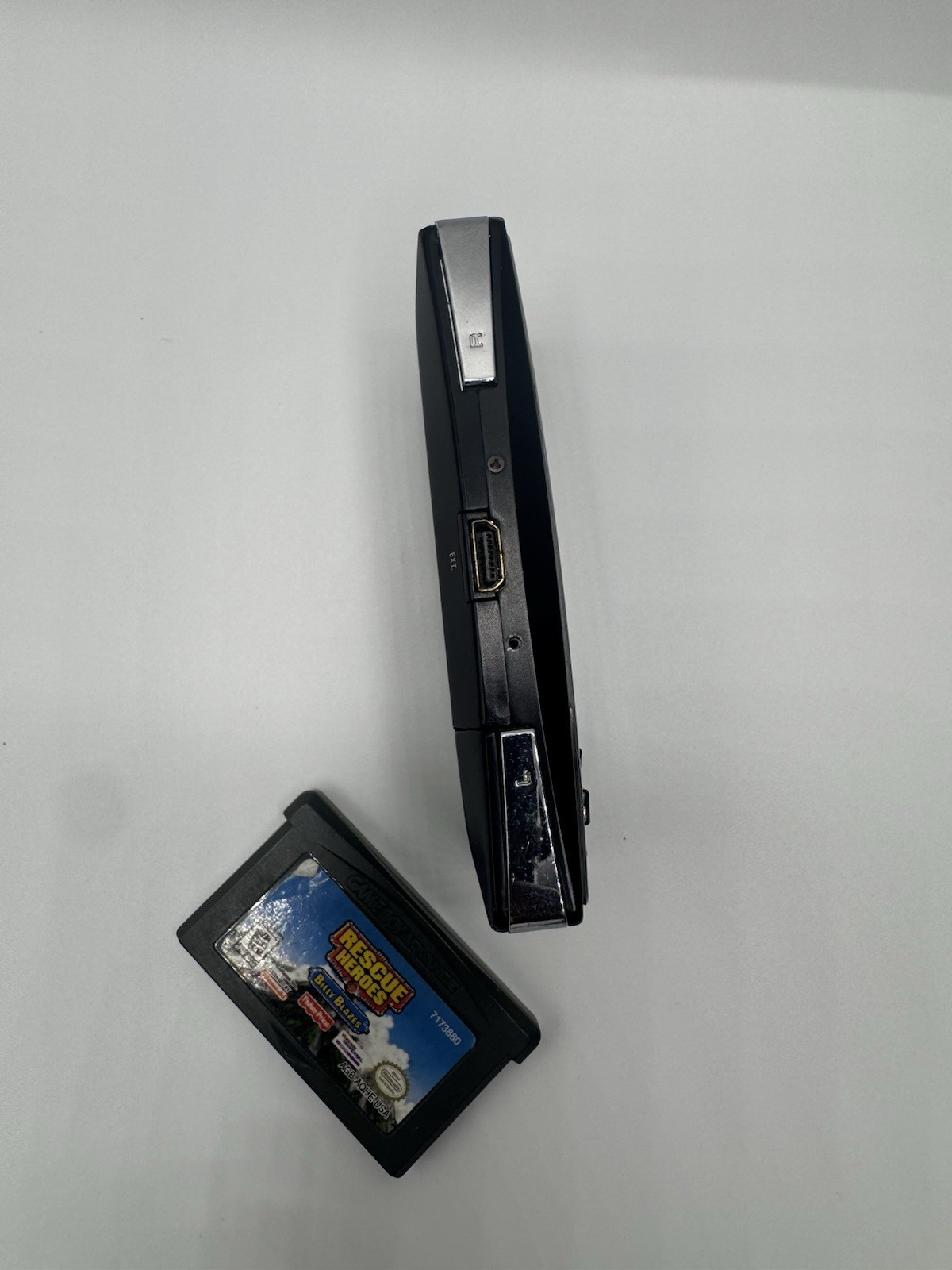 Nintendo Game Boy Micro Silver & Black Handheld Console