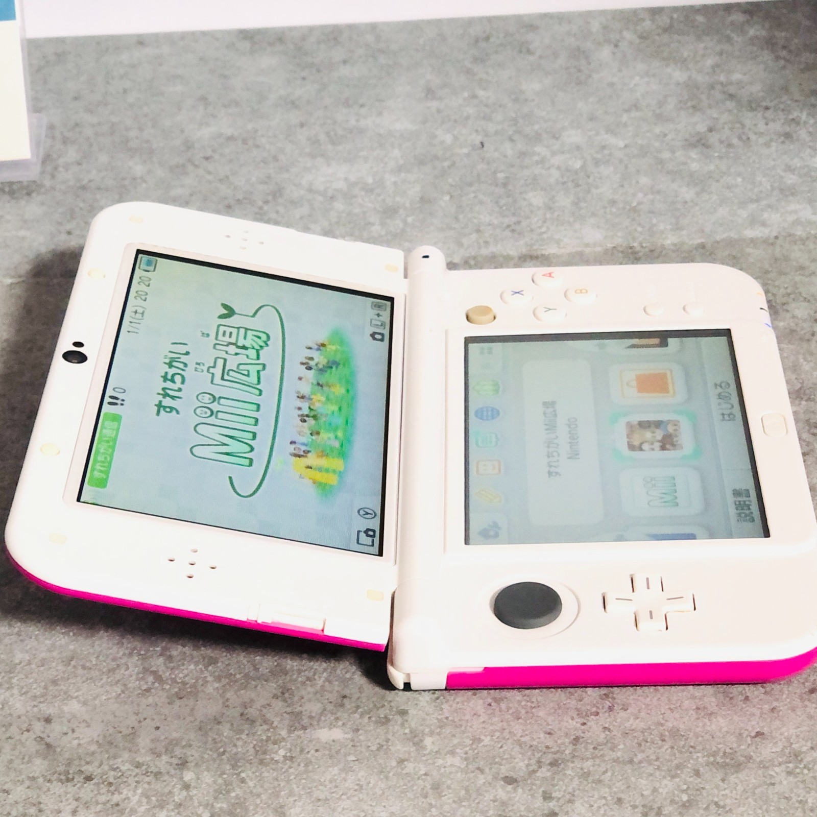 [Dual IPS] [EX+3] Nintendo New 3DS LL XL Pink White Console Region NTSC-J 04-06