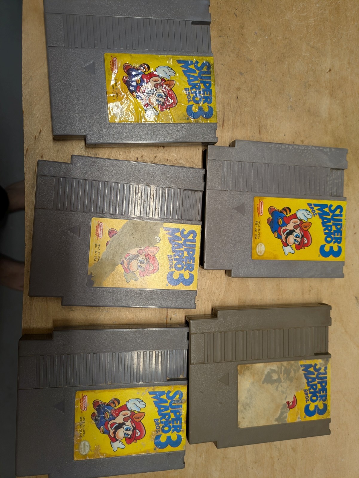 Nintendo NES Console Super Mario 3 Pack. New Caps + Regulator + POLISHED 72 Pin.