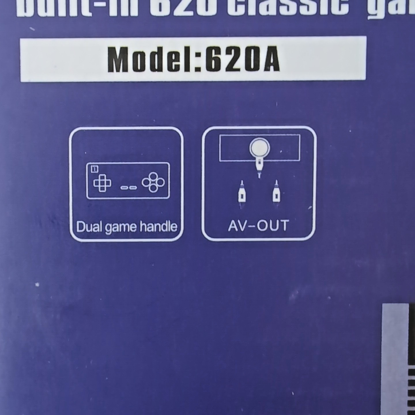 Retro Wireless Entertainment System – 620 Built-In Games