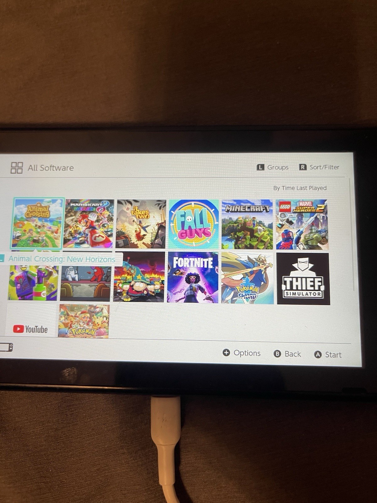 Nintendo Switch Black With Tons Of Games & Extra Controllers