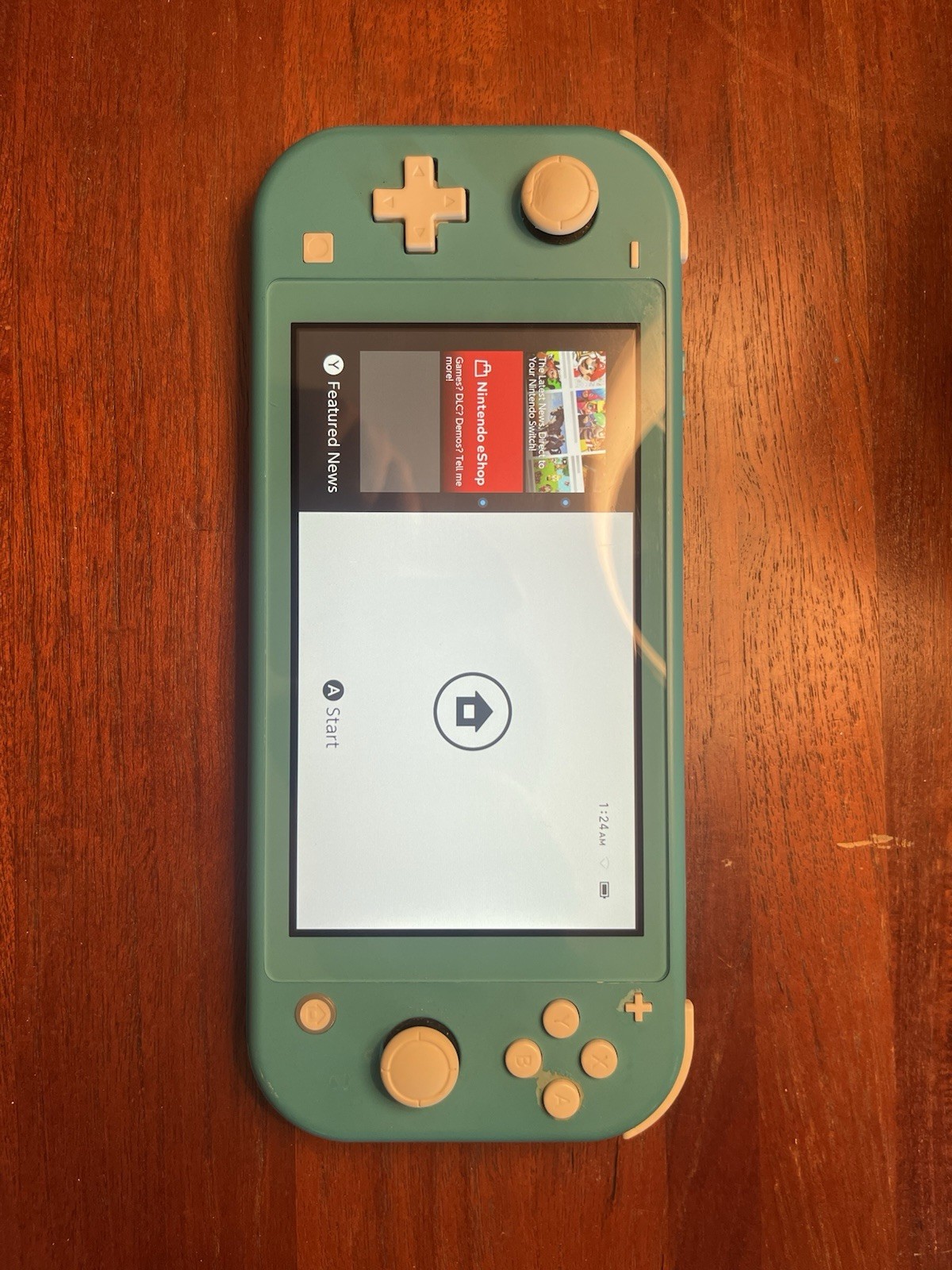 Nintendo Switch Lite Handheld Console Blue/White 32GB 720p USB-C 2019