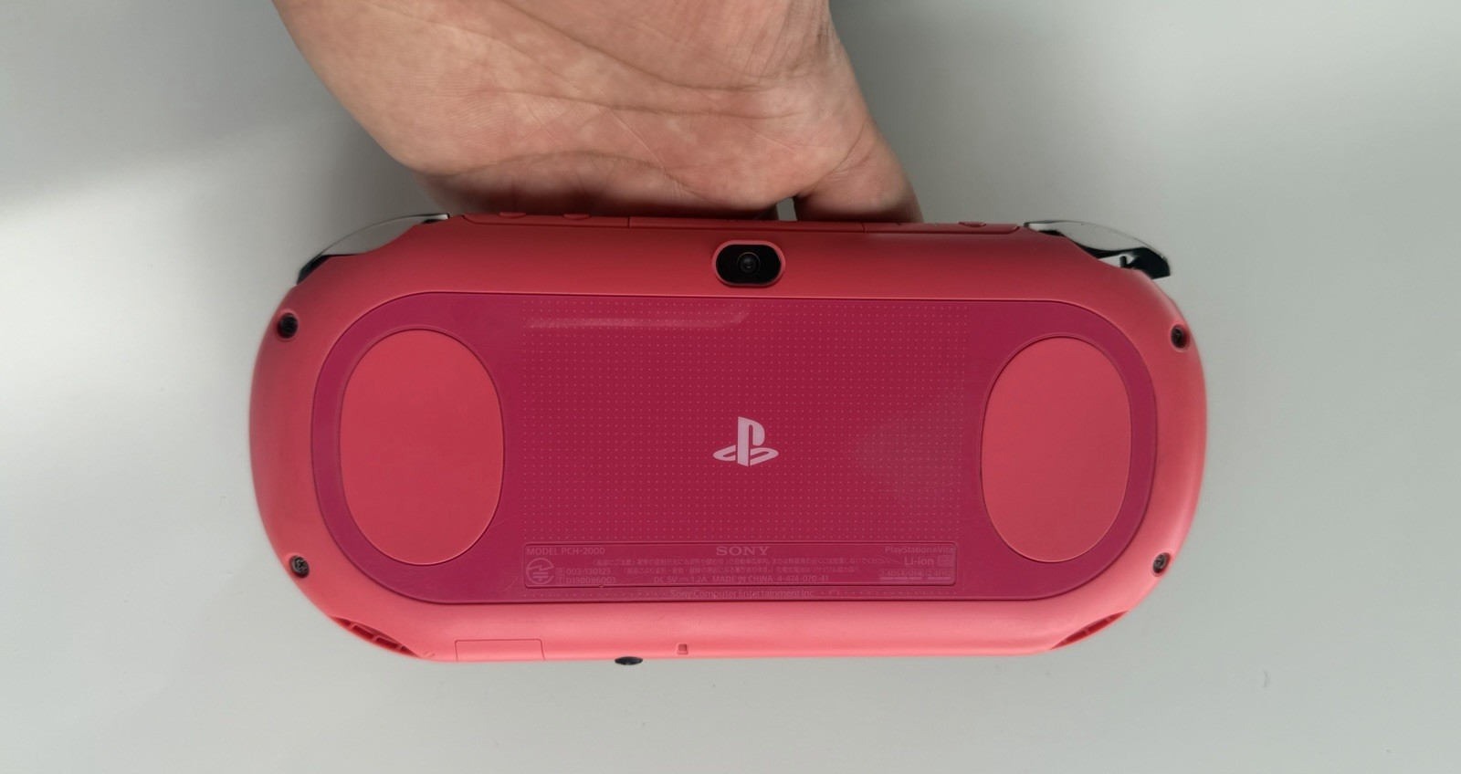 Sony PS Vita Black Pink Handheld System Wi-Fi Touchscreen Headphone Jack