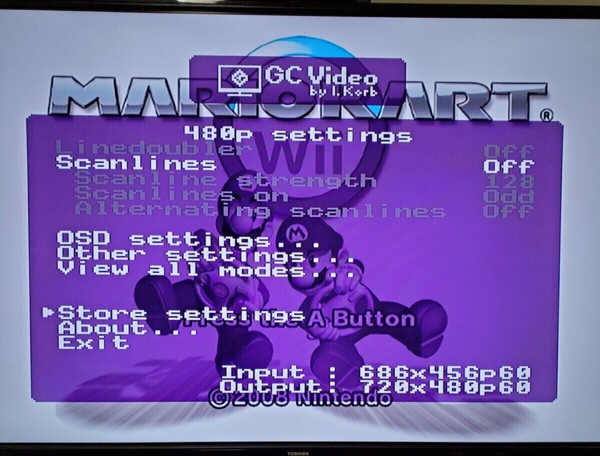 Internal HDMI Upgraded Nintendo Wii Bundle, Like WiiDual, GameCube Compatible