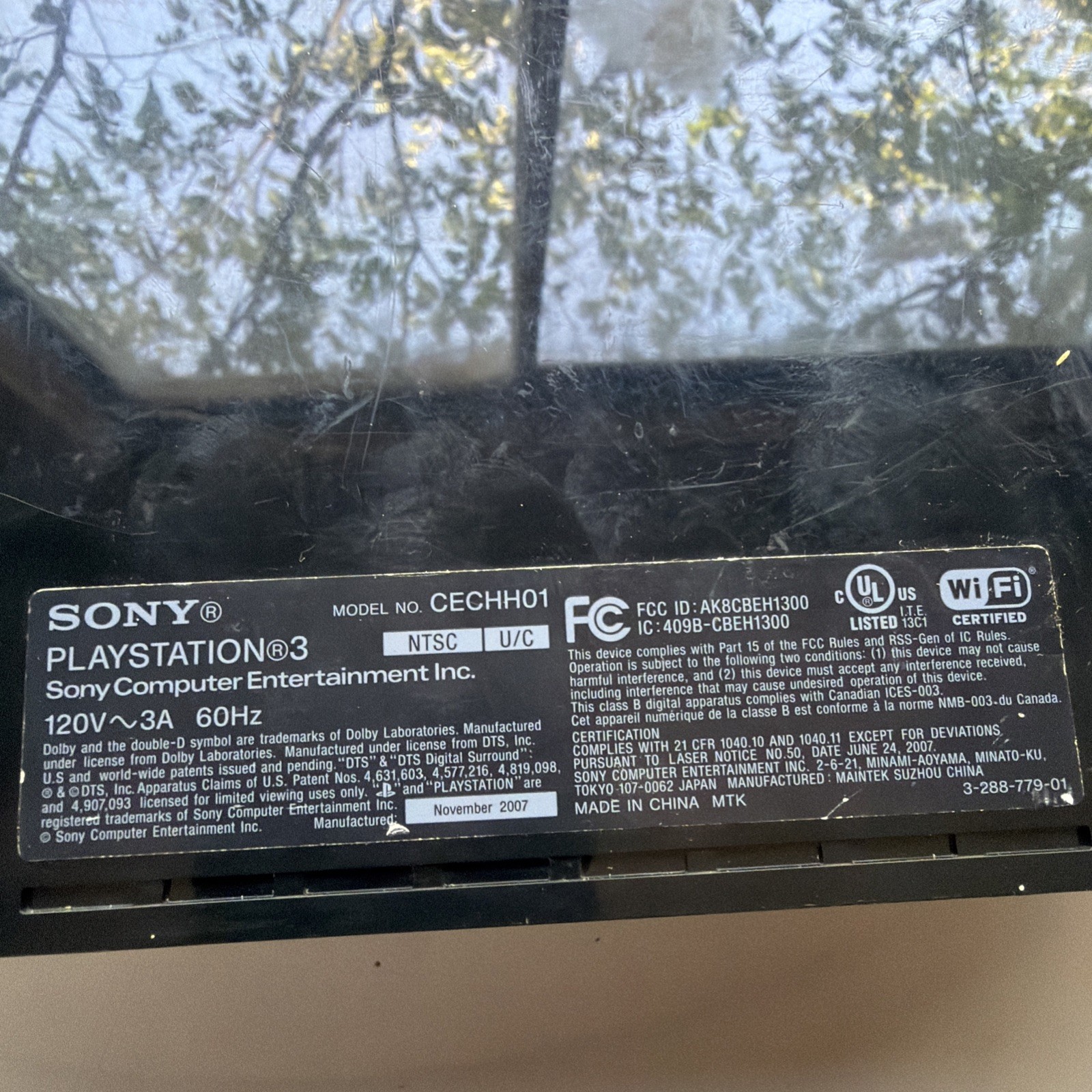 Ps3 CECHH01 working Tested with controller and cables