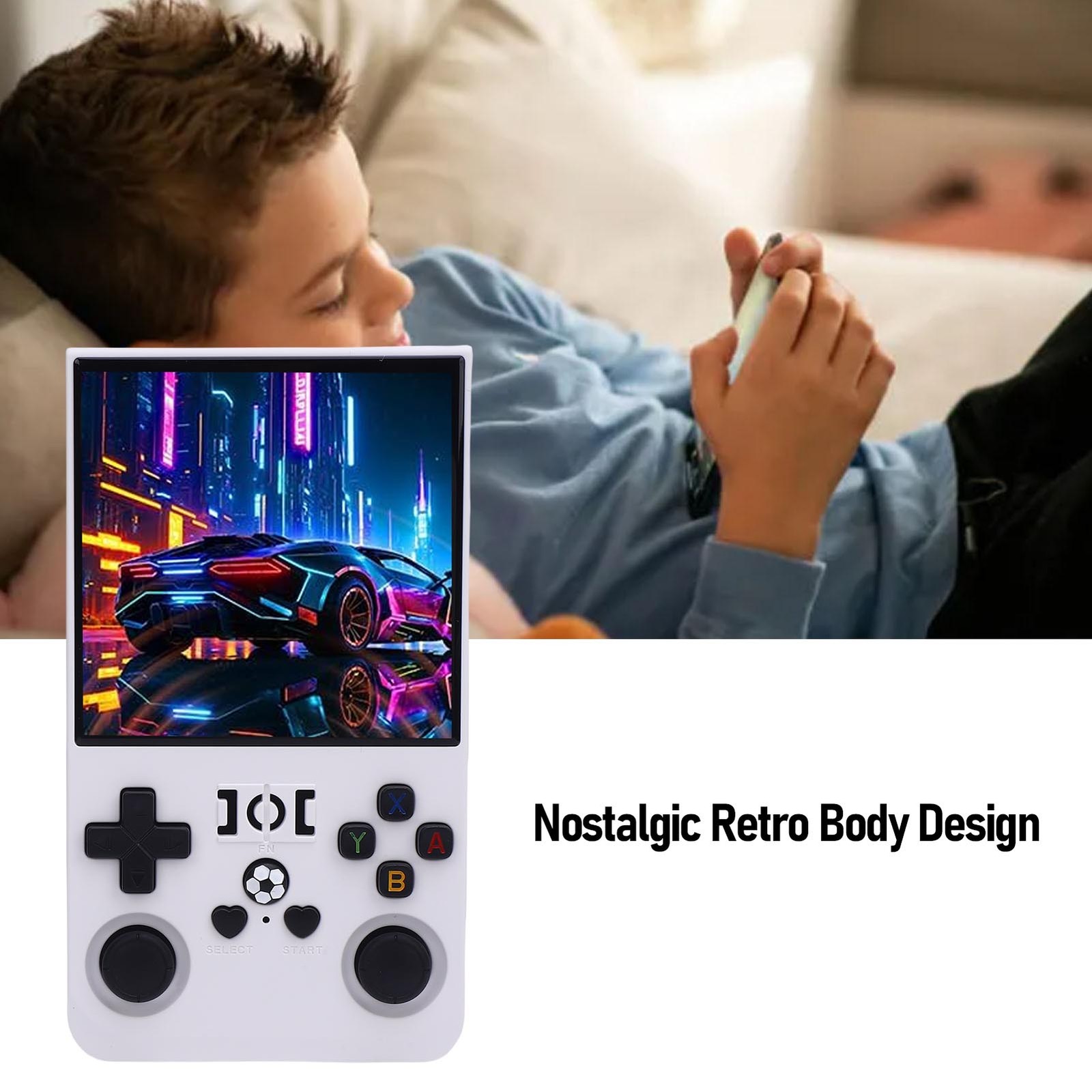 Handheld Game Console Built In 18000 Games 4in 720×720 Screen 4000mAh Porta XPGL