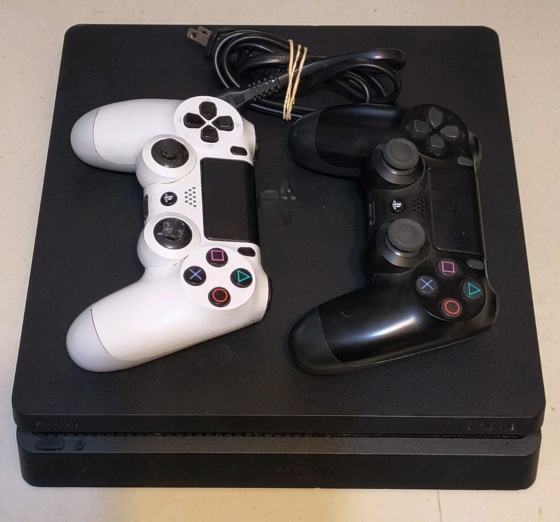 Sony PlayStation 4 Slim 1TB Console – Jet Black ***READ DESCRIPTION**