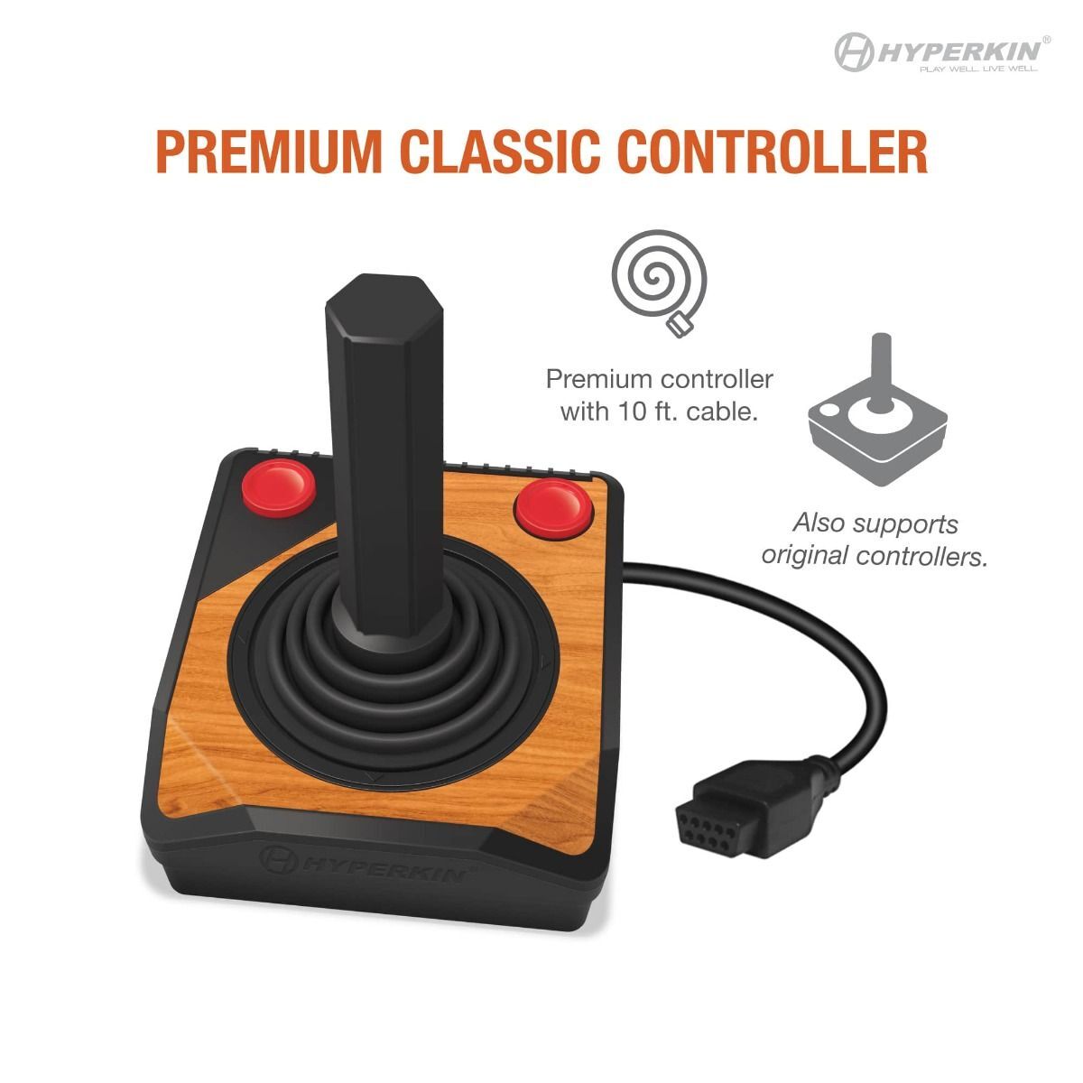 HYPERKIN RetroN 77 HD Gaming Console🍯Atari 2600 Trooper Controller Game System