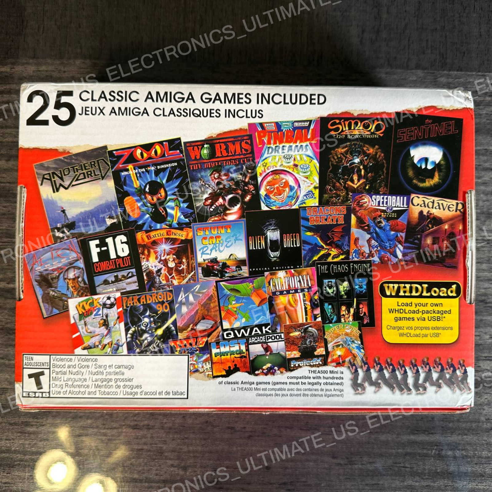 Amiga 500 The A500 Mini 25 Retro Games HDMI Console – New Modern Edition