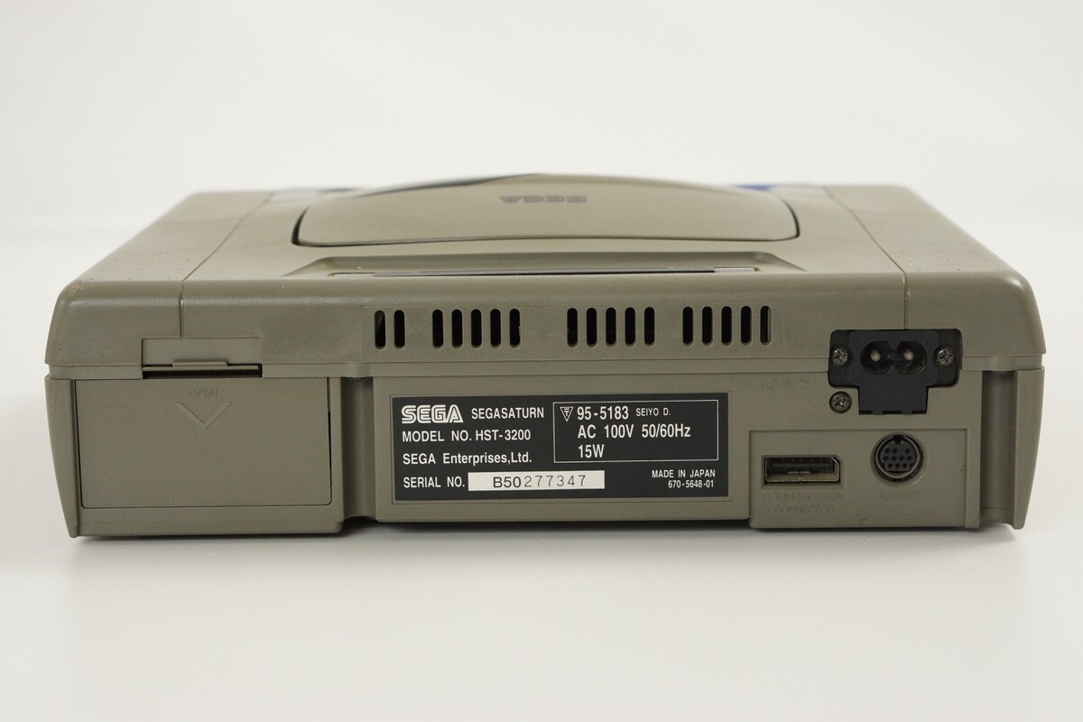 Sega Saturn GREY Console Campaign Boxed HST-3200 Tested System -NTSC-J- 50277347