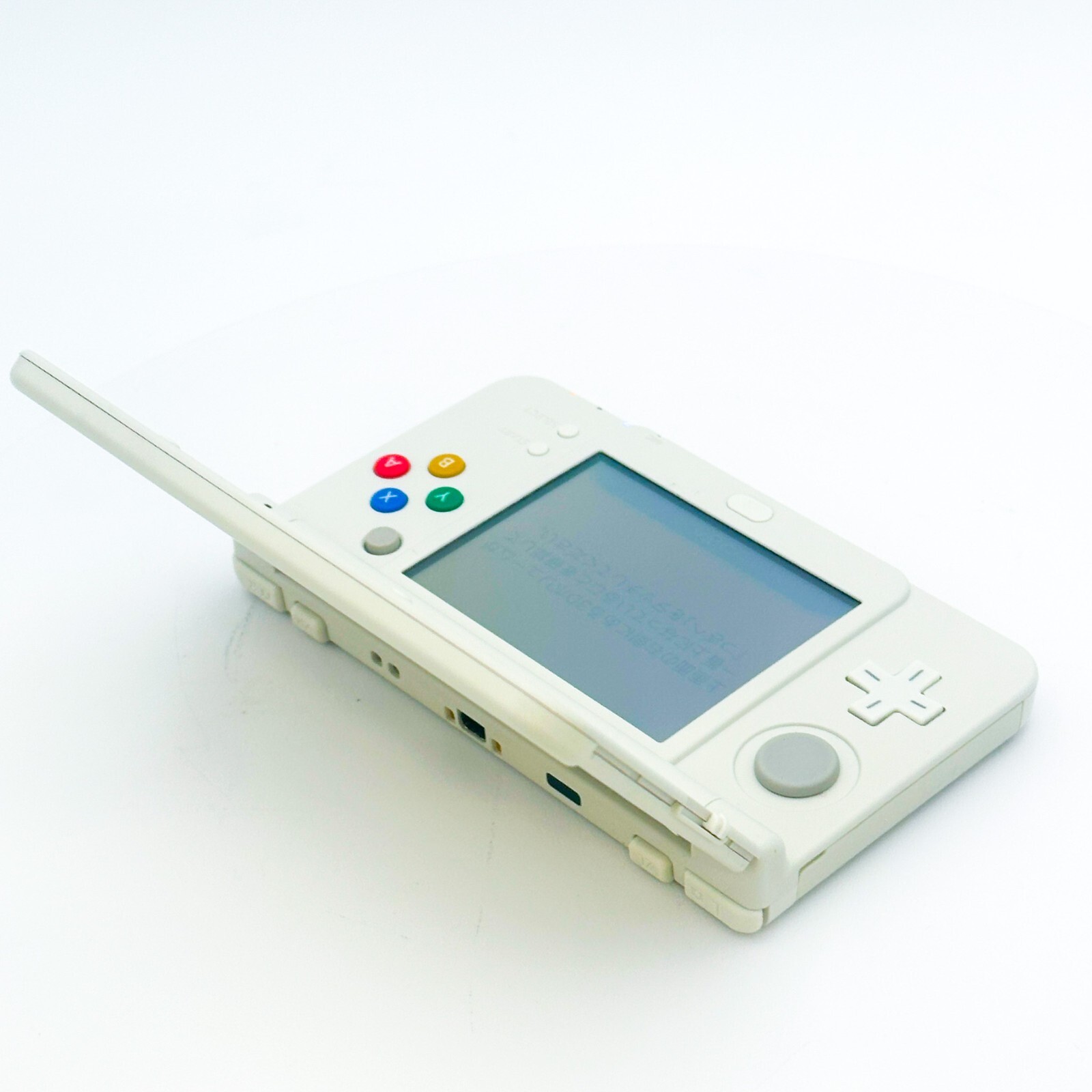 New Nintendo 3DS WHITE Console Japanese ver Good Condition Tested Used