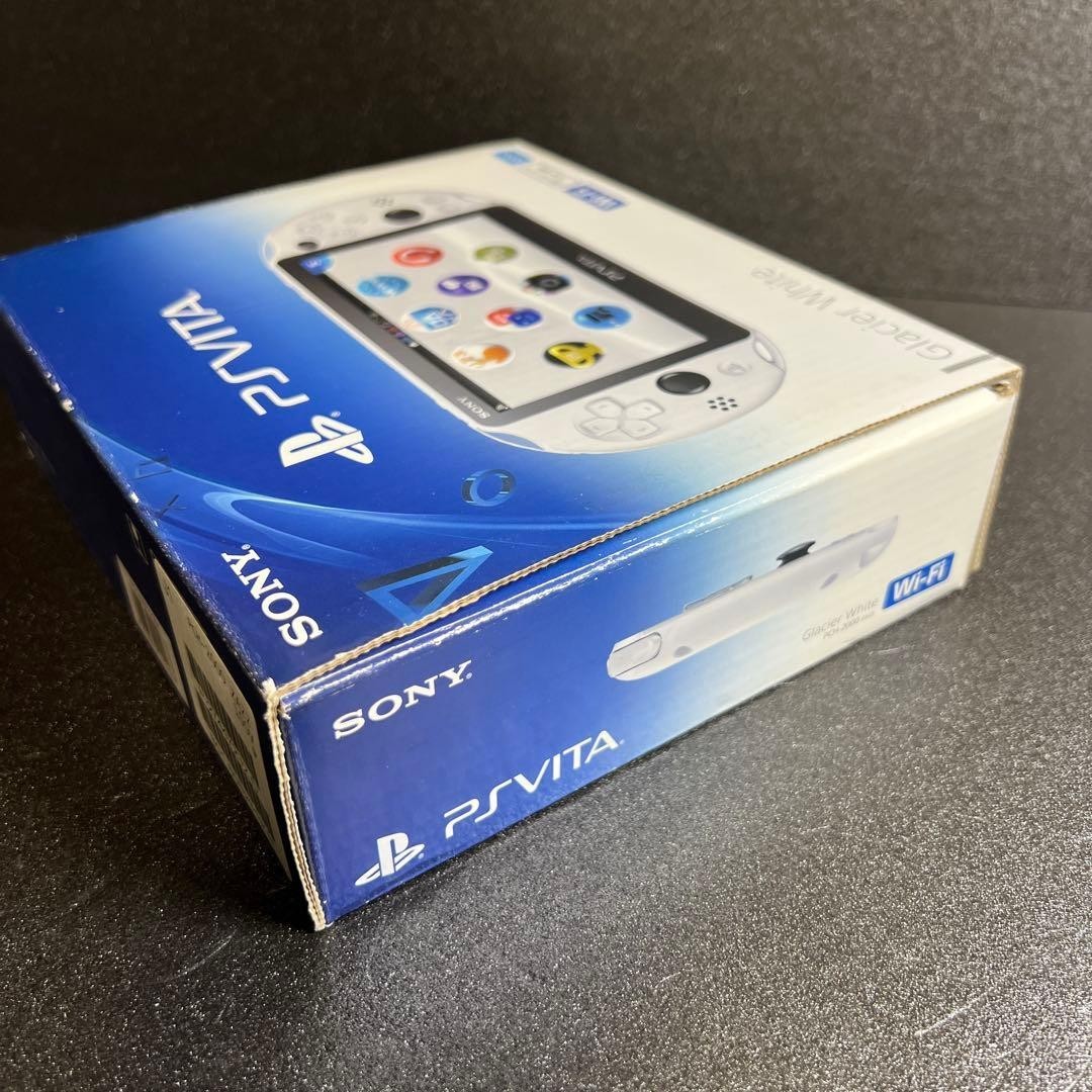 Excellent Sony PS Vita PCH-2000 Handheld Console – Glacier White