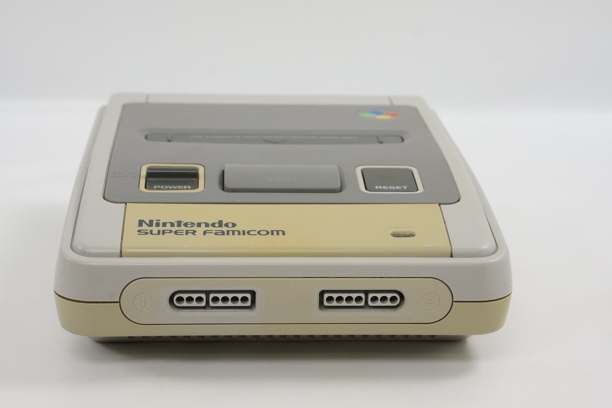 Super Famicom Console SHVC-001 Nintendo Tested System wz 4 Games SM10389384