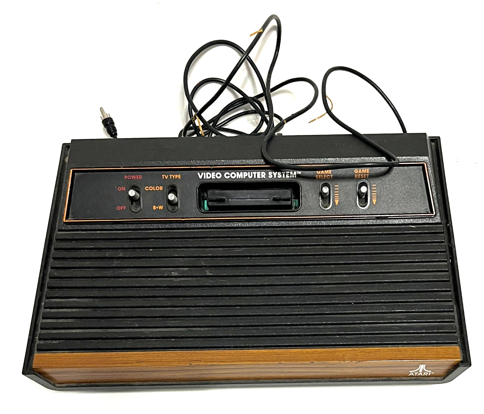 ATARI CX-2600 Console «Bundle» Controllers 32x Games Binders Joysticks UNTESTED