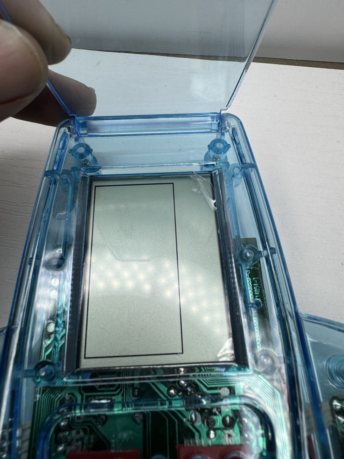 Pocket Game Player w Clear Blue Case TESTED Works