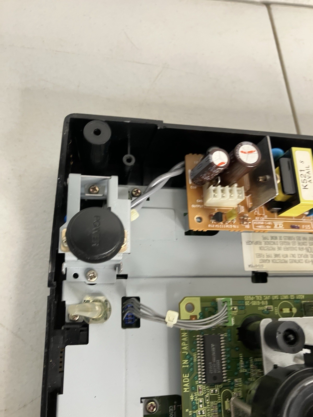 Sega Saturn Console – For PARTS or REPAIR