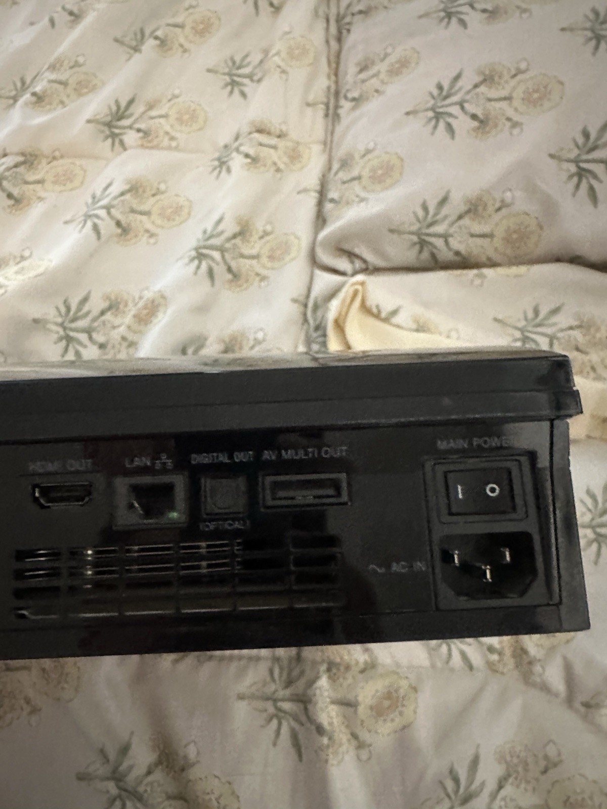 Sony PlayStation 3 PS3 FAT CECHE01 Backwards Compatible Console Read Description