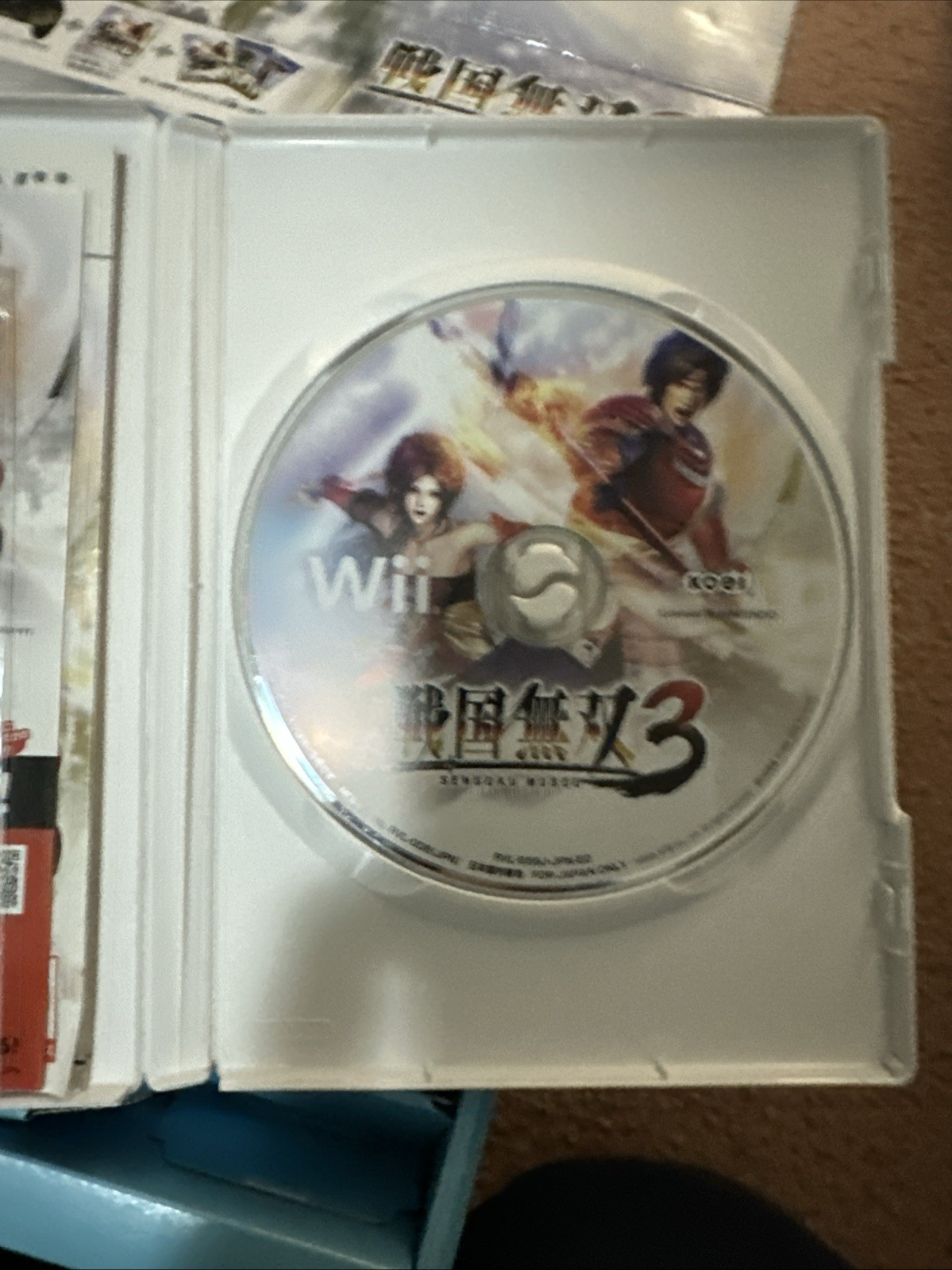 Sengoku Musou 3 (Nintendo Wii, 2009) Koei Japanese + Console + Controller