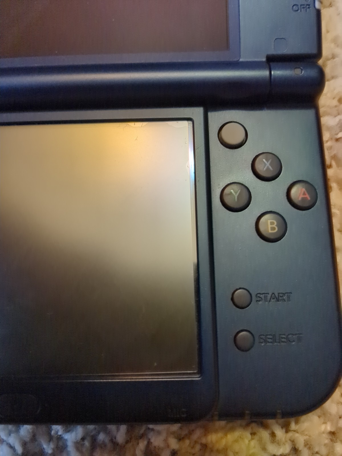 Nintendo New 3DS LL Dark Blue | Charger | Stylus | Case | DUAL IPS