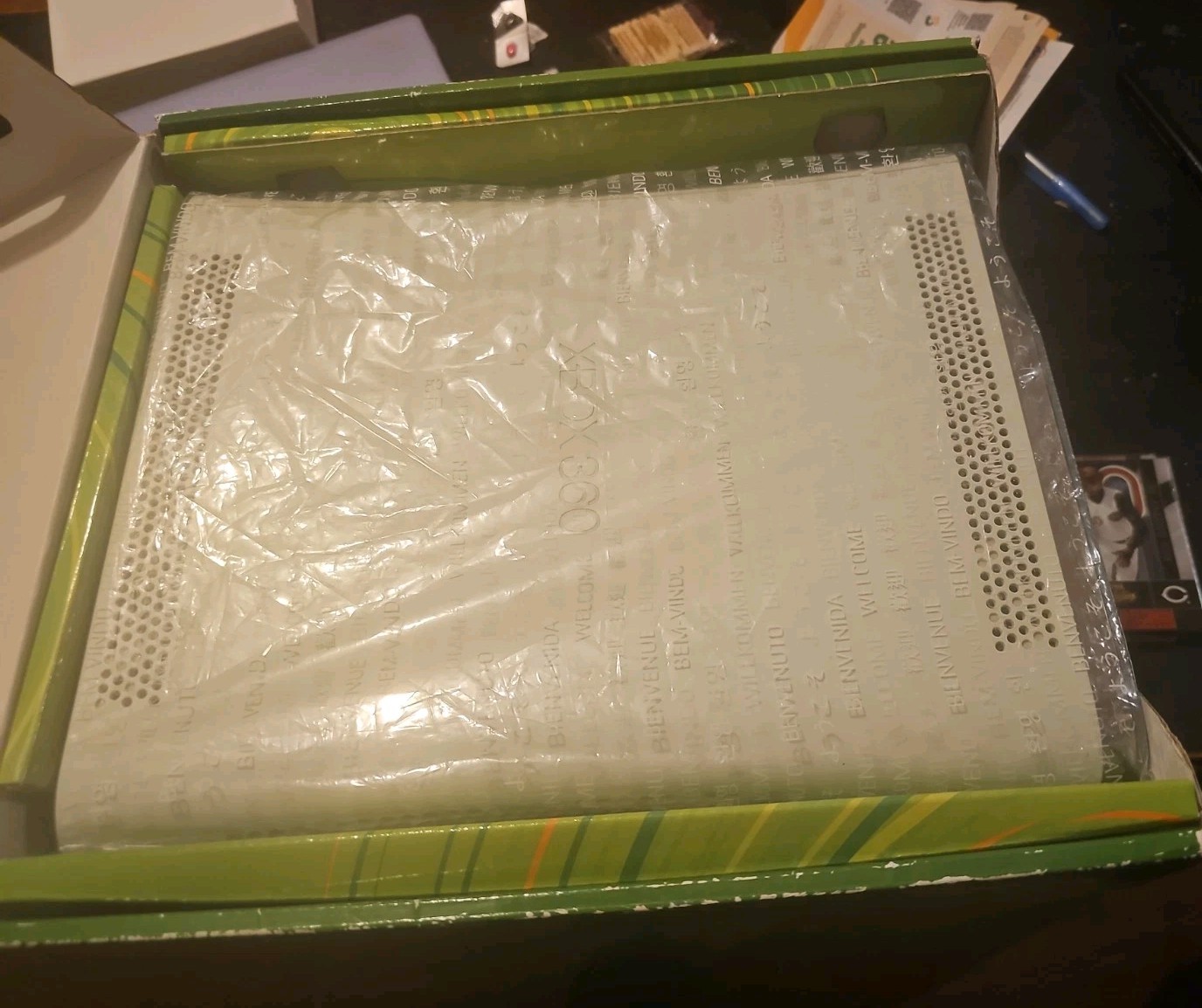 Vintage Microsoft Xbox 360 Arcade Edition White Console System CIB EXCELLANT