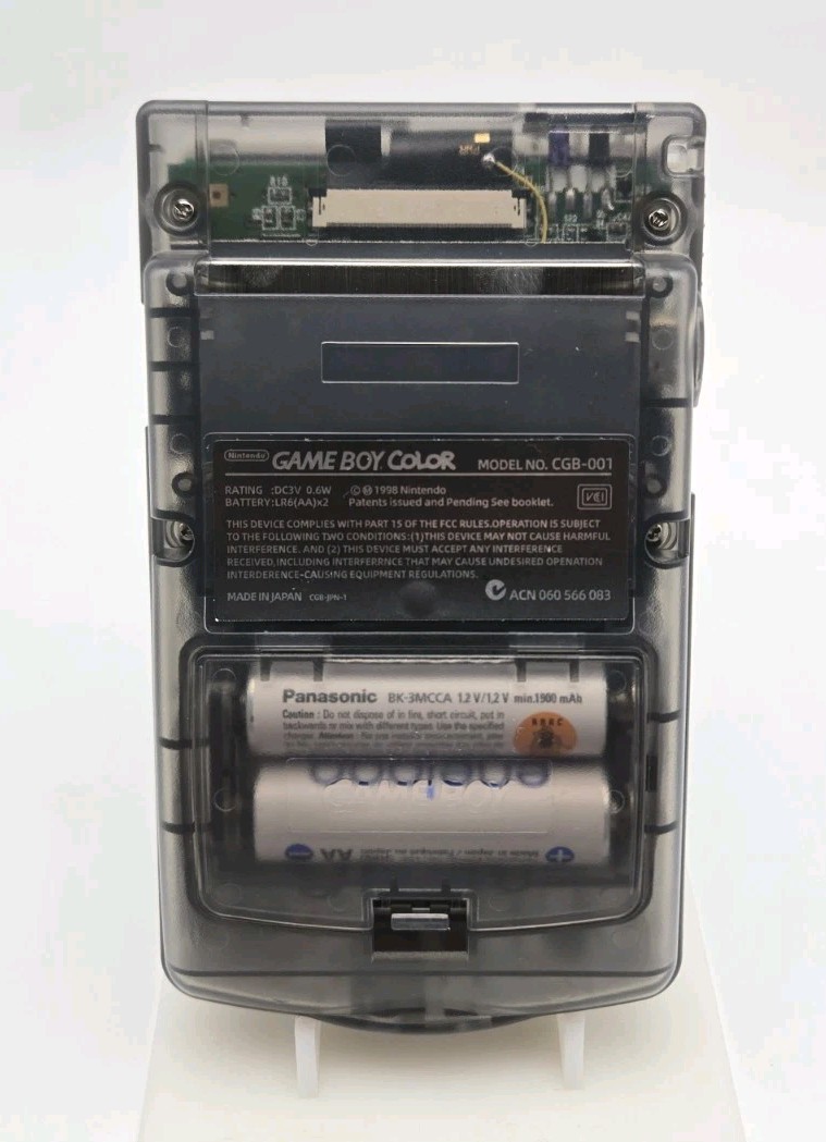 Nintendo Game Boy Color Console – Backlit IPS Screen – Recapped – New Shell