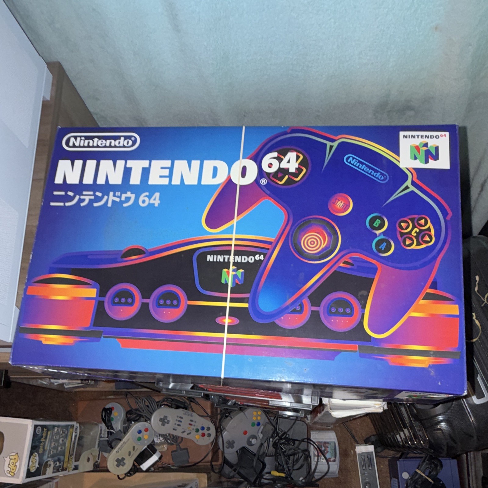 Nintendo 64 NUS-001(JPN) NTSC-J Japan Home Console w/ Original Box, RCA