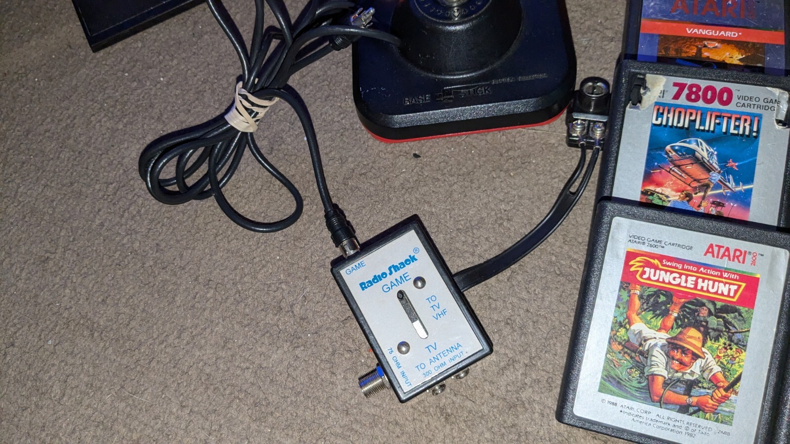 Atari 7800 system 15 Games,2 Controllers hook ups Tested to work Nice condition