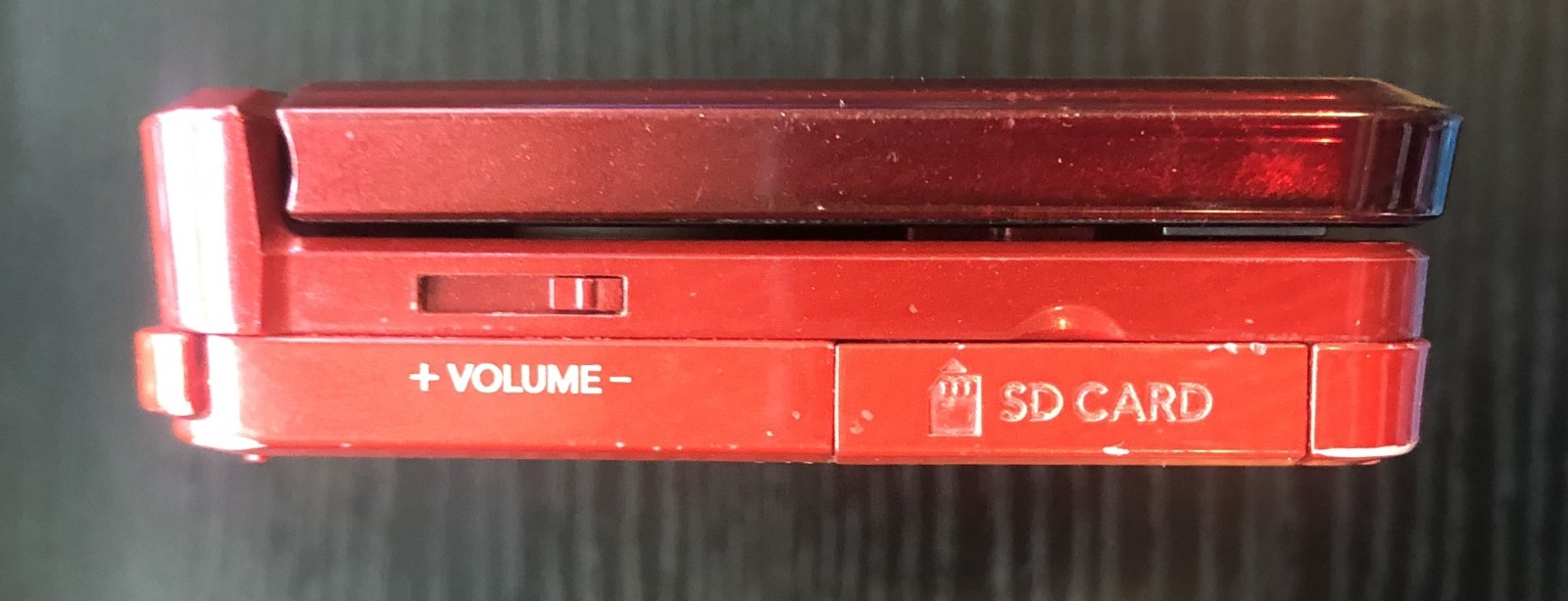 Nintendo 3DS Flame Red CTR-001 Handheld Console w/ Charger/Stylus– Fully Tested