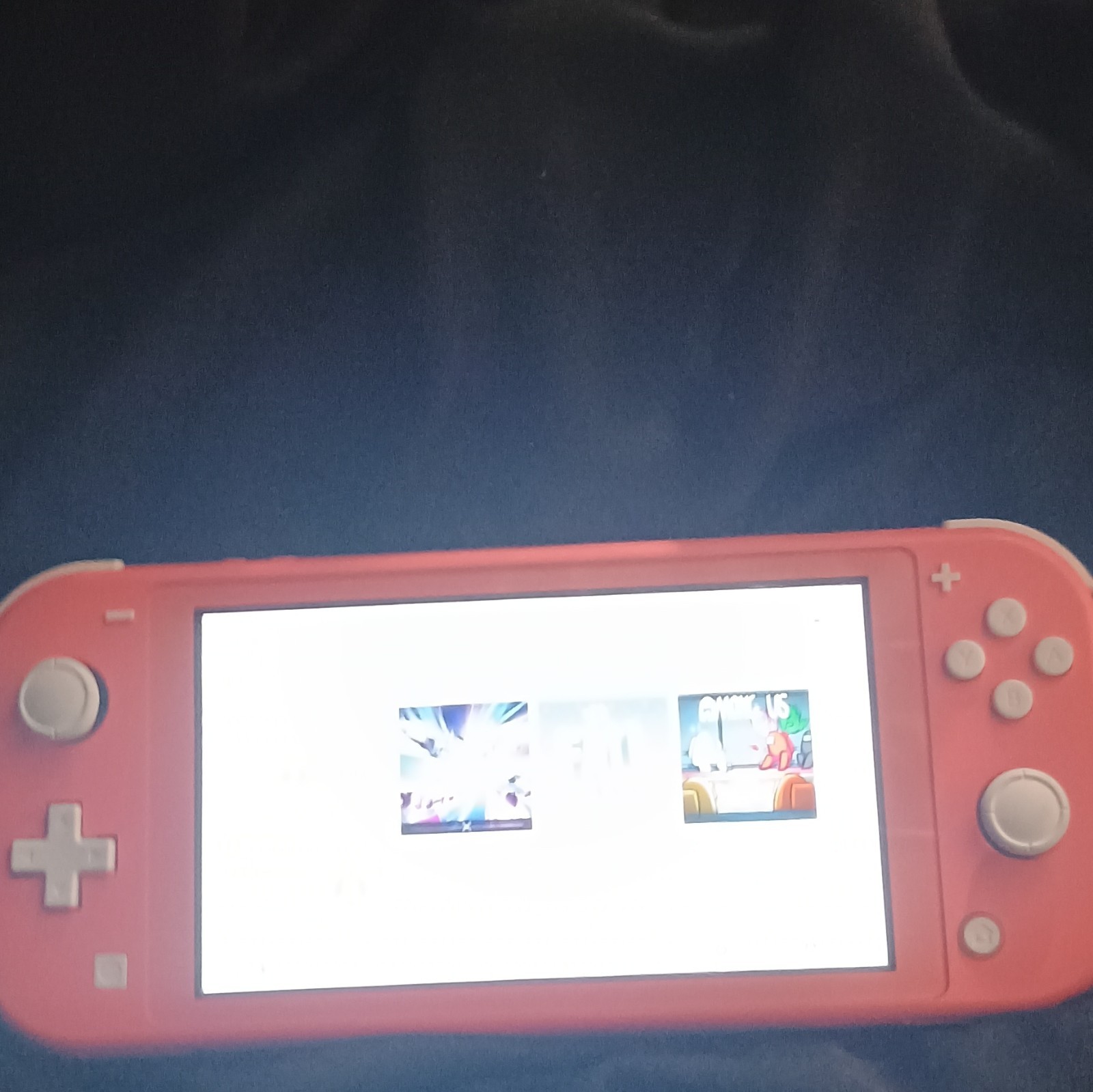 Nintendo Switch Lite Coral Handheld Console Wi-Fi USB-C Headphone Jack