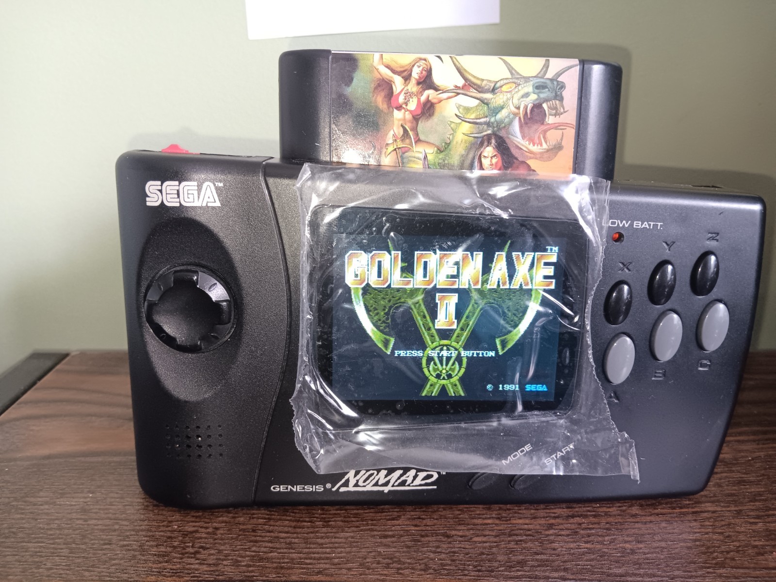 Sega Nomad/ New LCD, Recap, SMS & Saga Cd mod. Free region mod