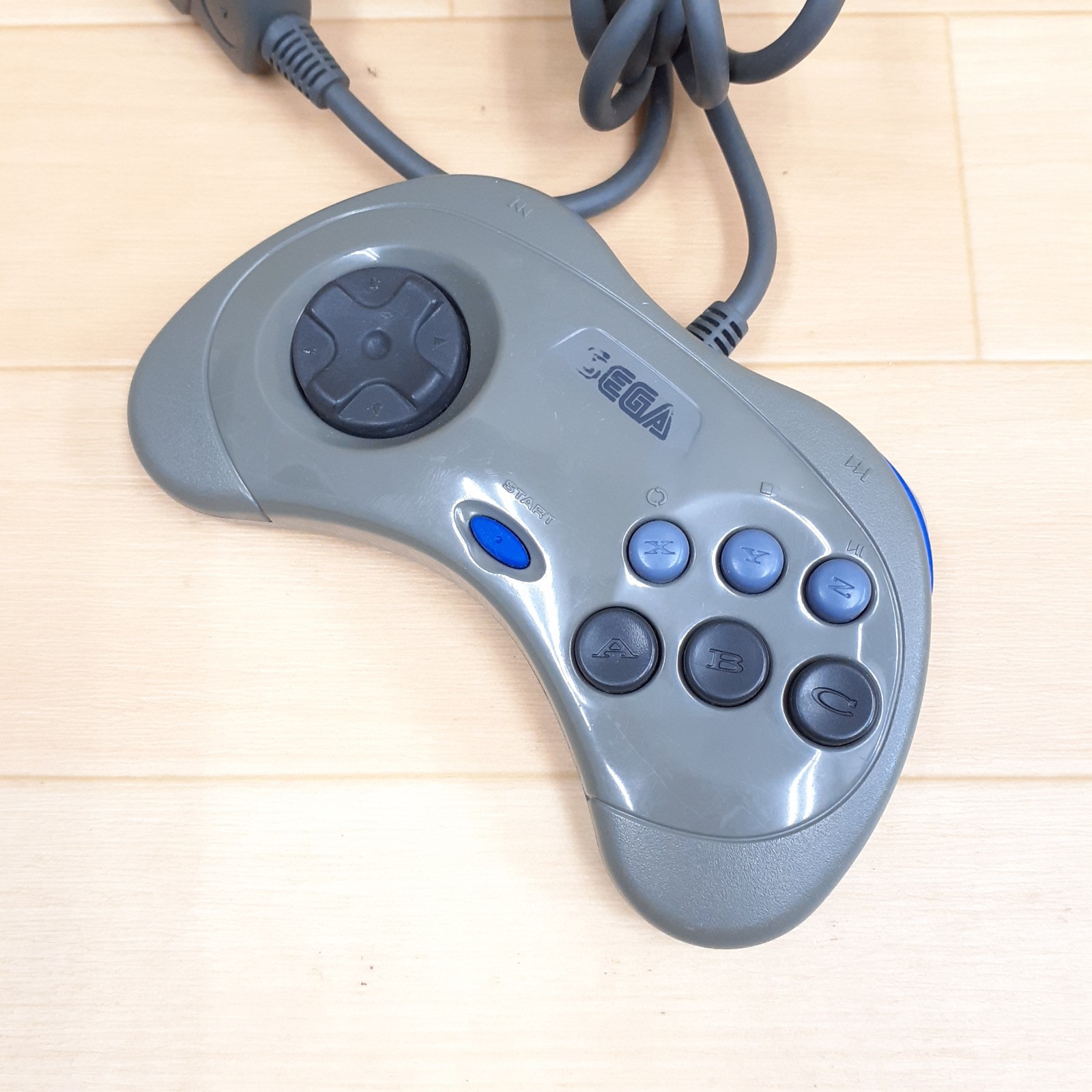 Sega Saturn Console with Virtua Fighting Stick Gun Controller & 5 Games Japan