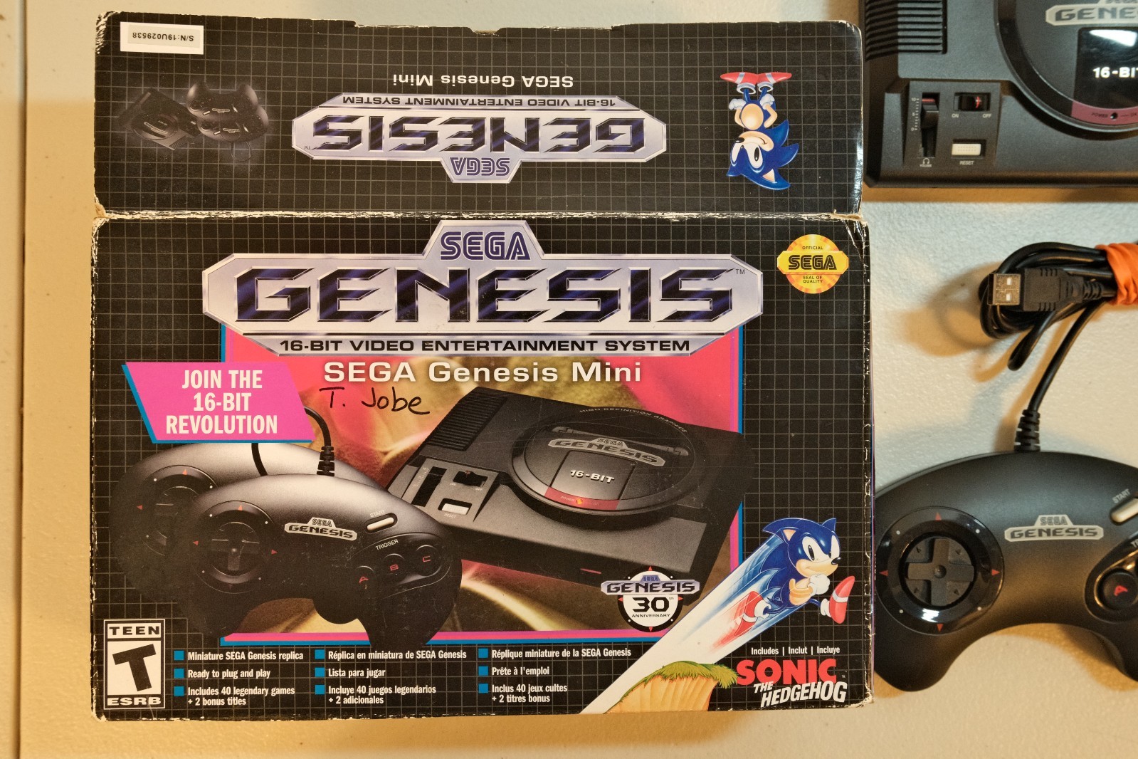 SEGA Genesis Mini Home Game Console 30th Anniversary 2019