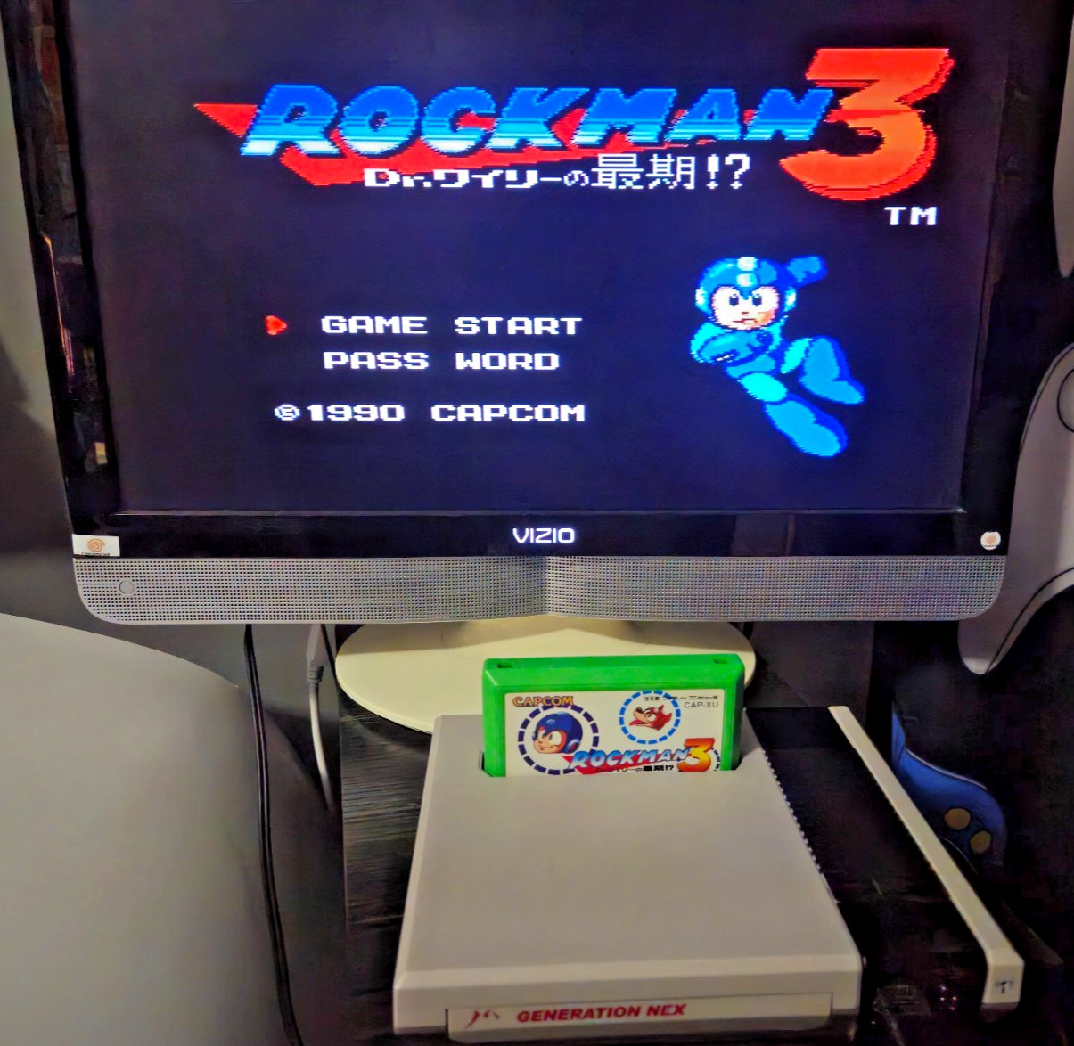 Messiah Generation Nex Console (NES and Famicom Console) Complete and Tested.
