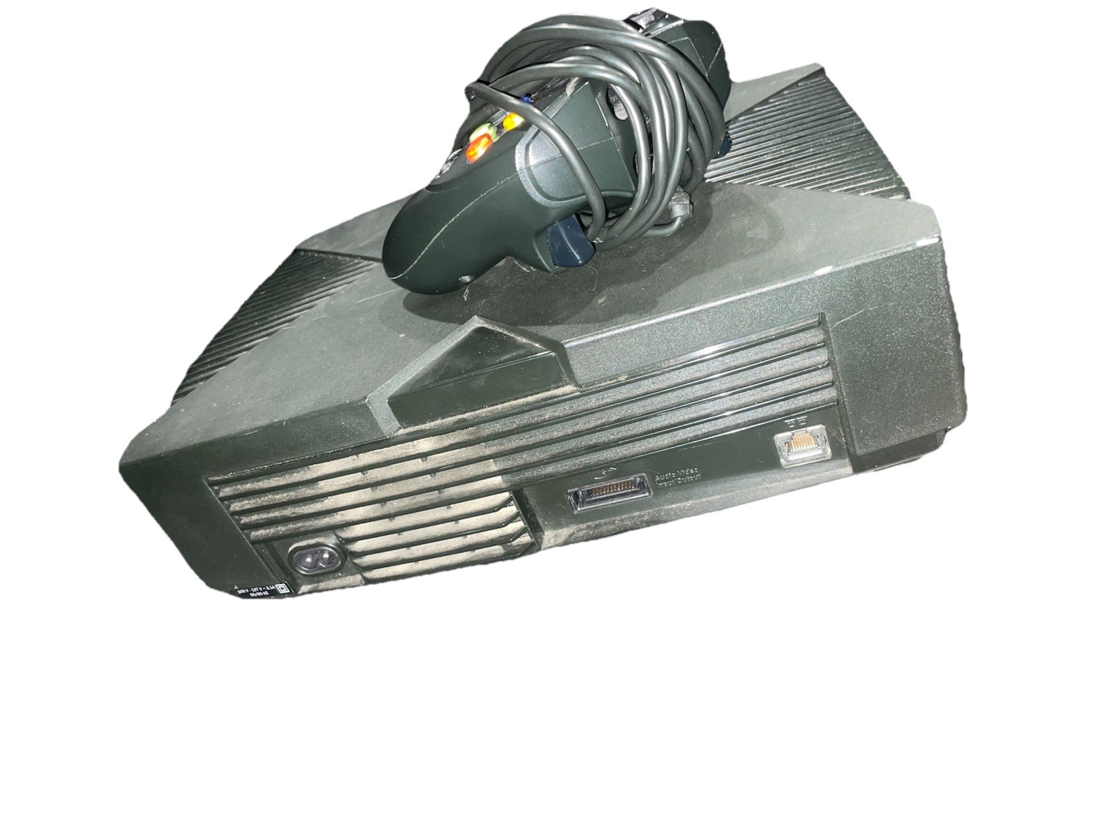 Microsoft Xbox Original Black Console DVD Compatible with Controller & Cables