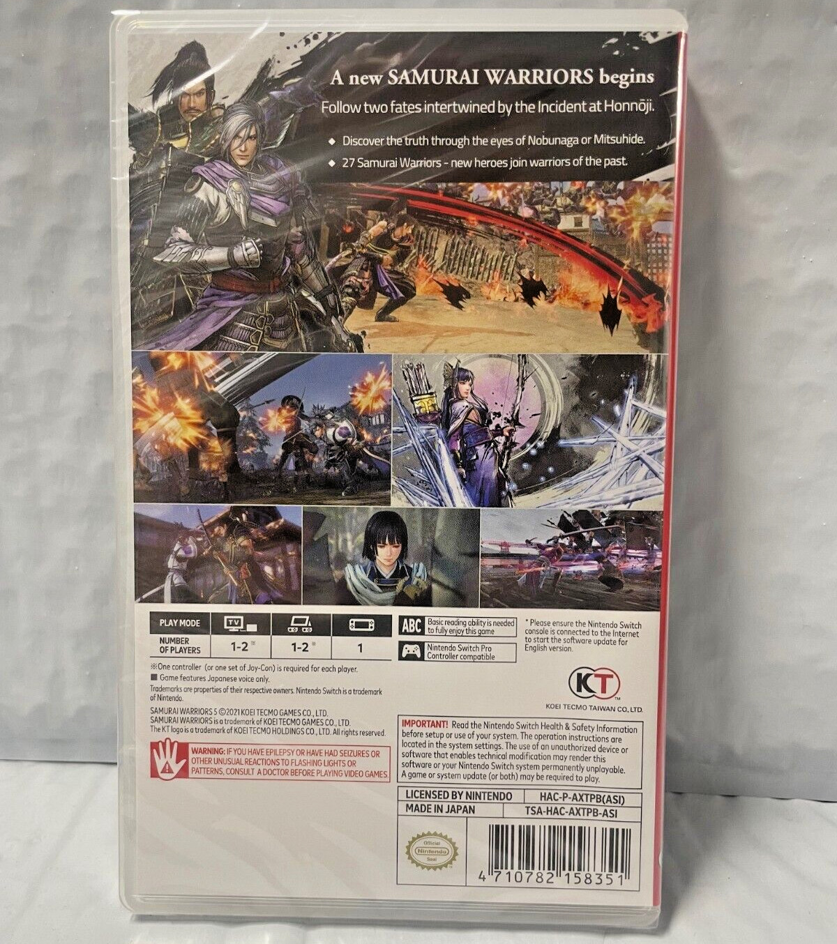 Samurai Warriors 5 Switch Brand New Game Special [2021 Beat Em Up]