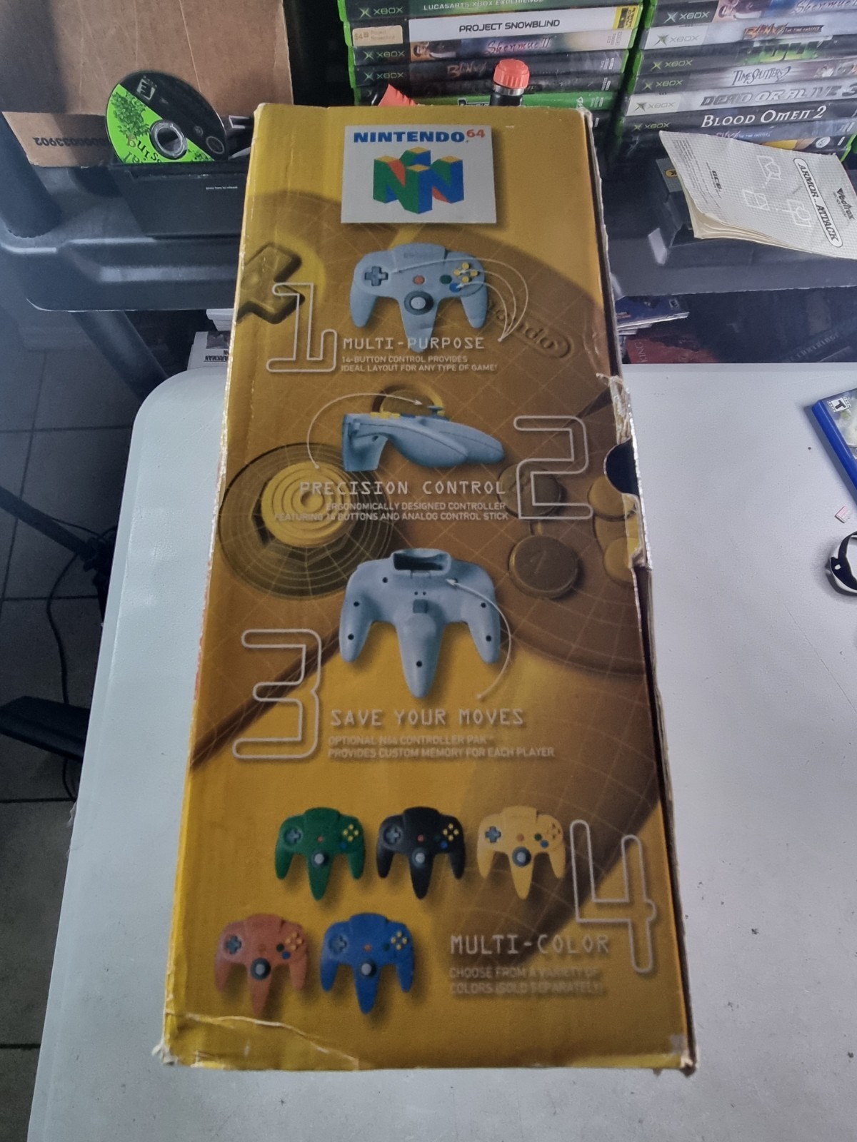 Nintendo 64 Console Original in Box 1996 N64 With Manual Oem All