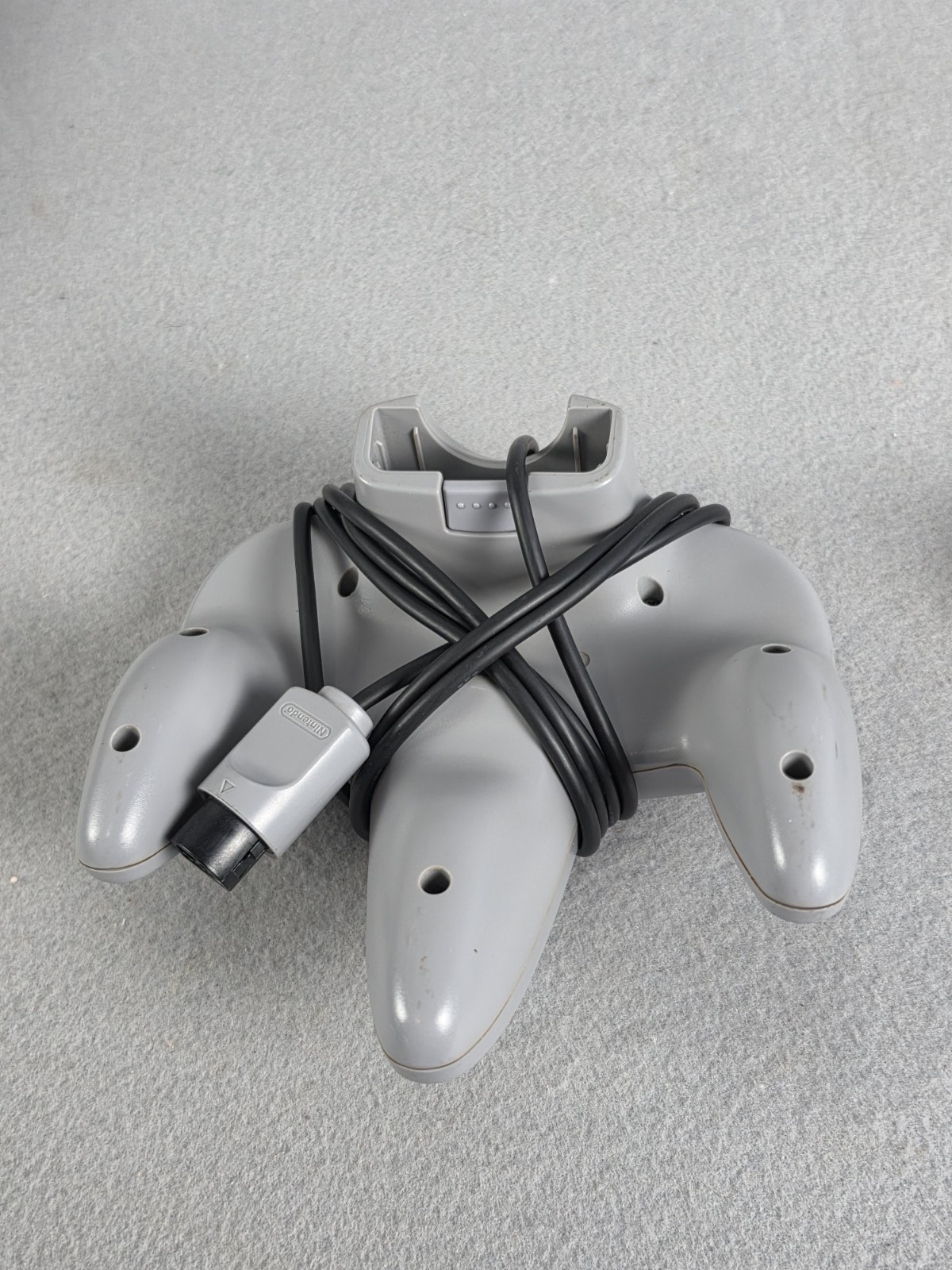 Nintendo 64 N64 Console OEM Controller NBA Courtside RF Adapter Tested Bundle