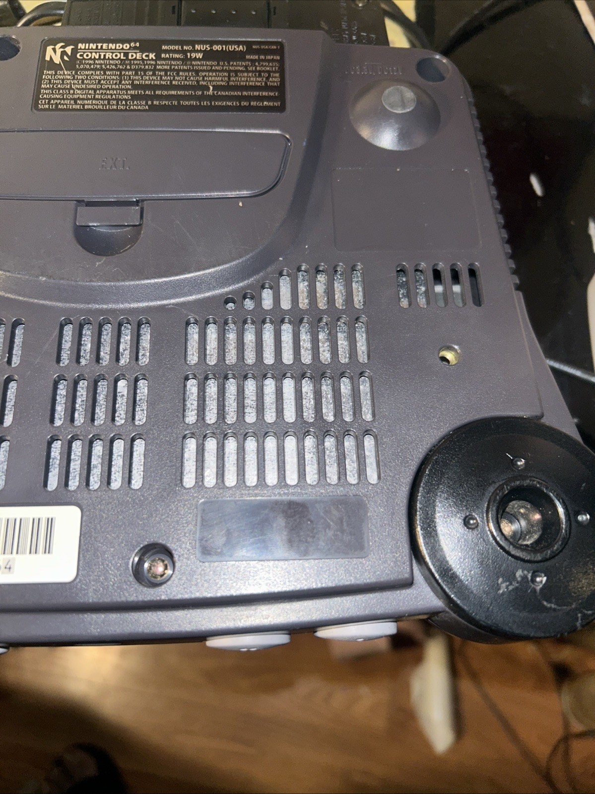 Nintendo 64 System 32MB Home Console – Charcoal Gray