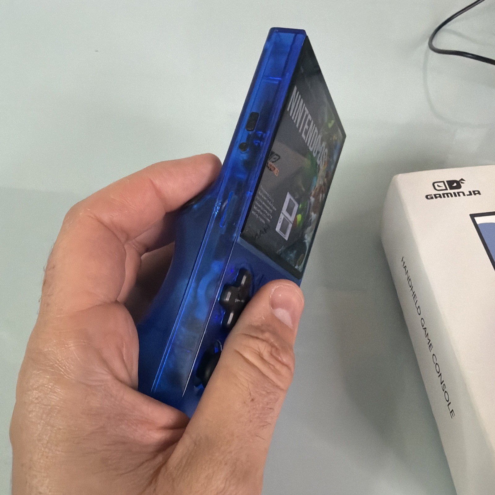 GAMINJA ANS13 Handheld Electronic Portable Pocket Video Player 64GB Gaming Conso