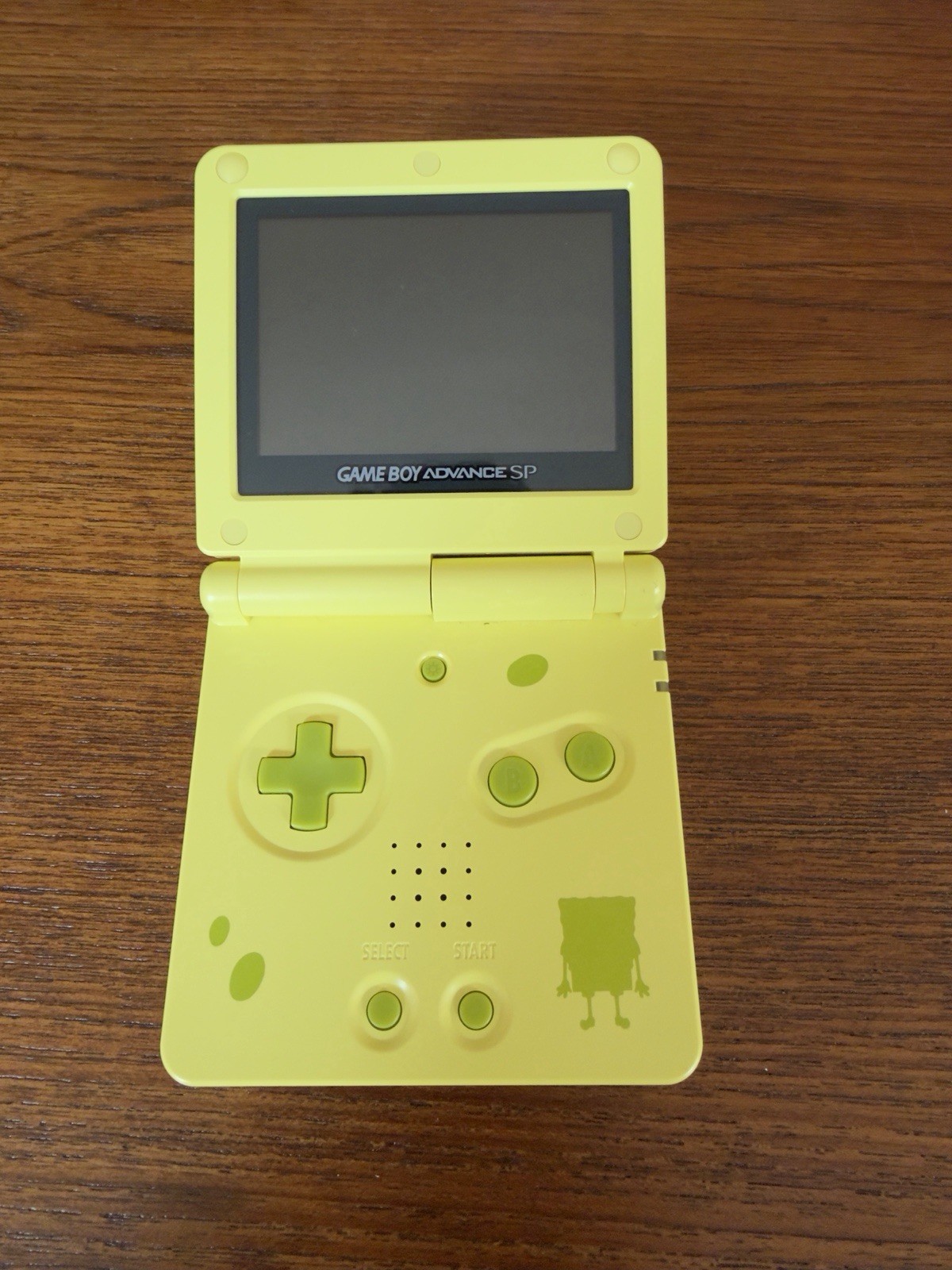 CIB Nintendo Game Boy Advance SP AGS-101 Backlit SpongeBob Toys R Us Yellow NTSC