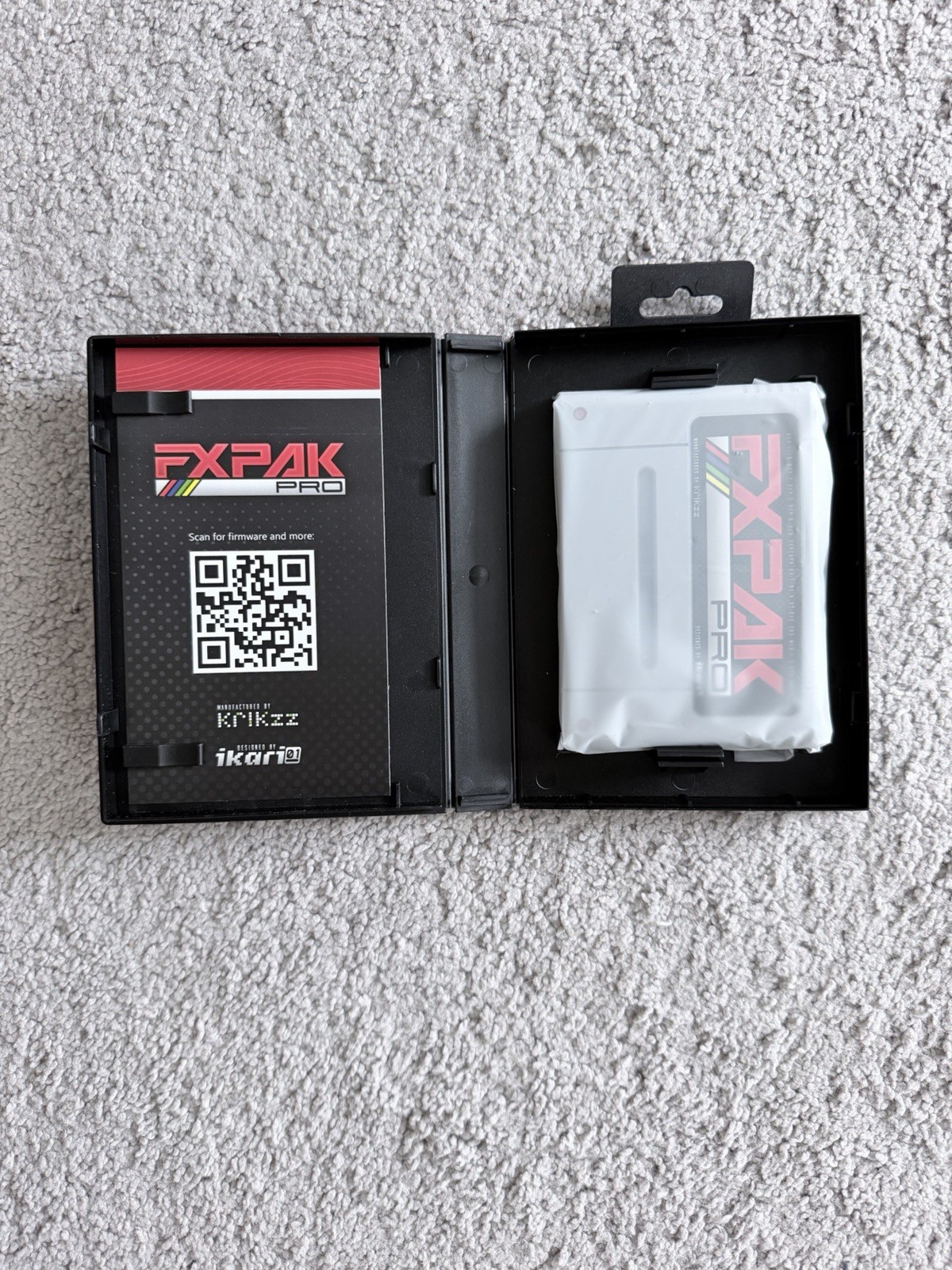 SD2SNES FXPak Pro Cartridge + 64GB SD Card Region Free Pre-Configured