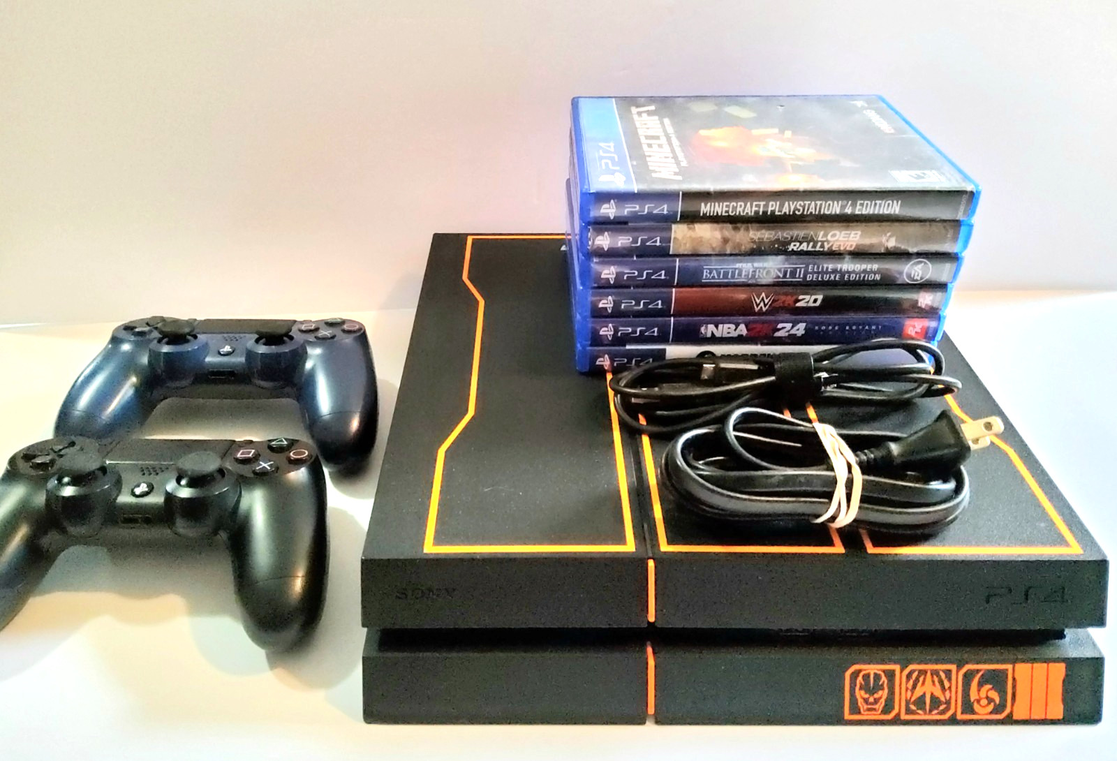 Sony PS4 CONSOLE COD BLACK OPS 3 1 TB PlayStation 4 NEW THERMAL PASTE GREAT