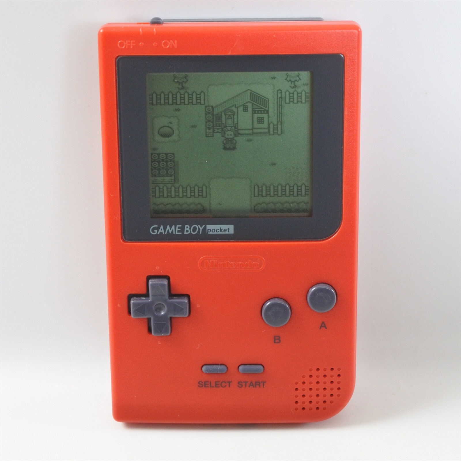 Gameboy Pocket RED Console MGB-001 Boxed Nintendo made in CHINA 6120 gb