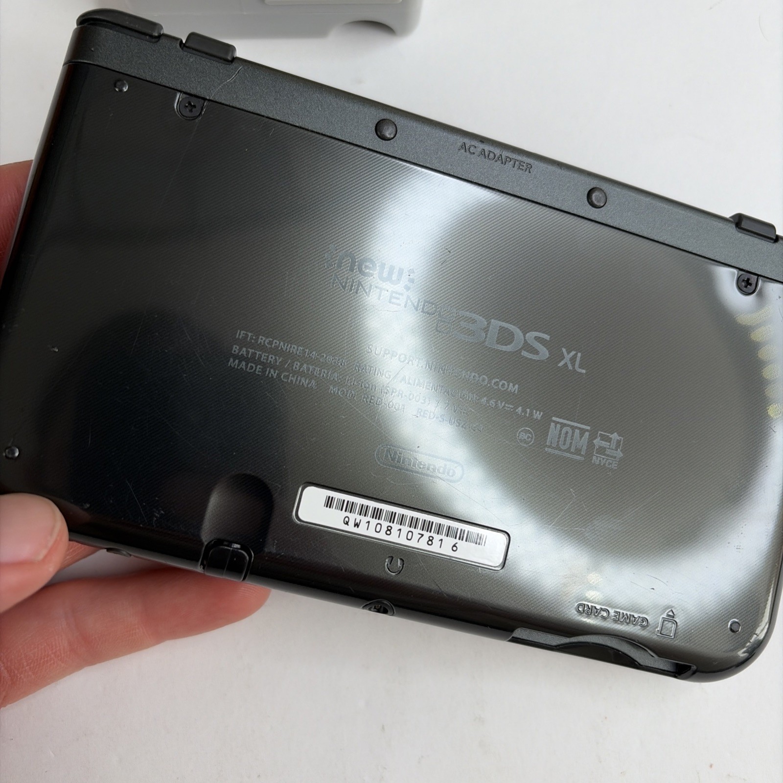 New Nintendo 3DS XL Gray Black Console W Charger Stylus US Version Top IPS