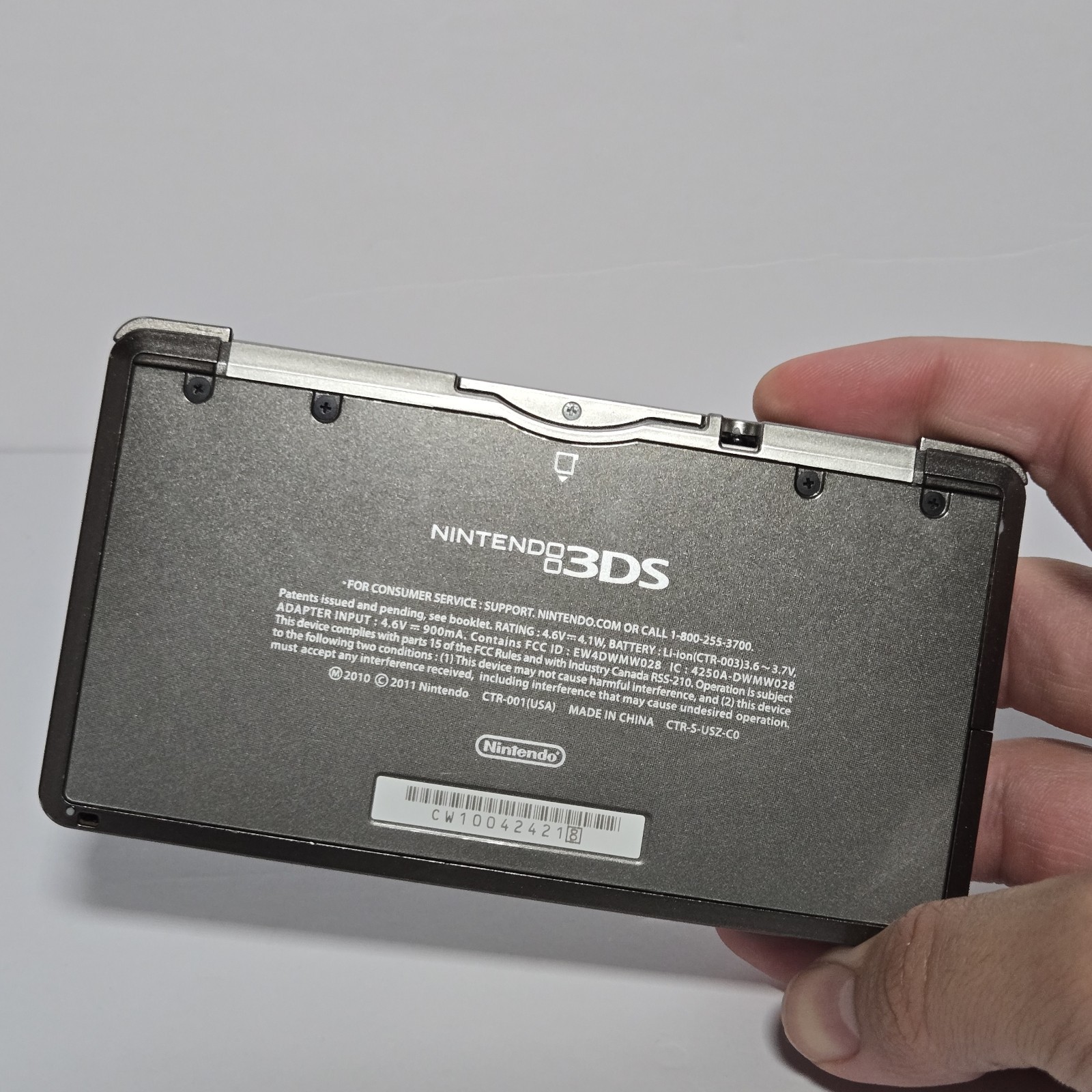 Nintendo 3DS Black U.S Tested OEM Charger Handheld System – Black
