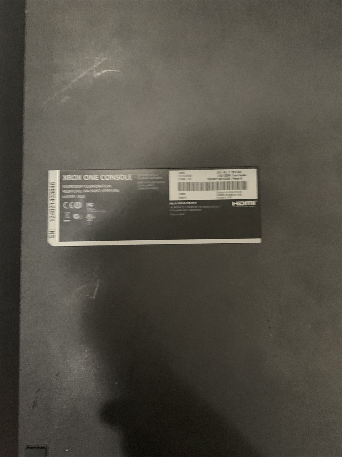 Microsoft Xbox One 500GB Home Console – Black (1540)
