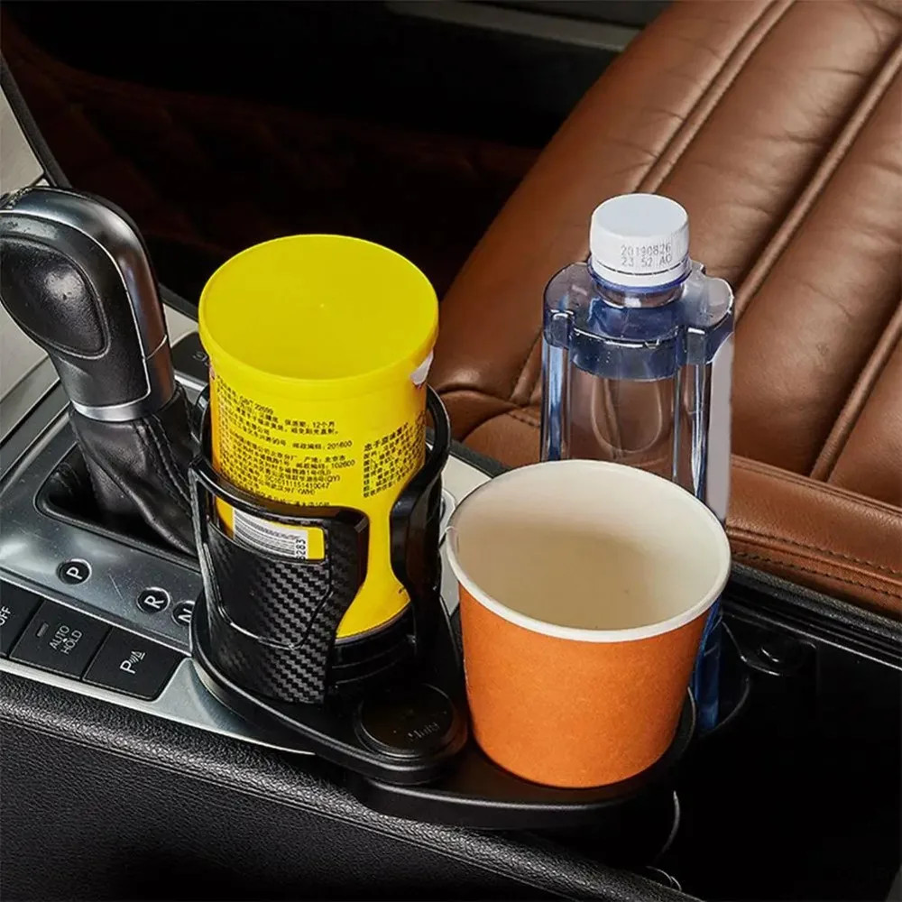 Car Cup Holder Multifunction 4 In 1 Adjustable Dual Cup Holder Expander Adapter