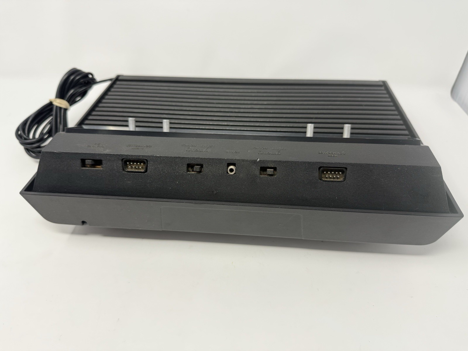 Atari 2600 Black Game Console with Games And Controllers All Untested