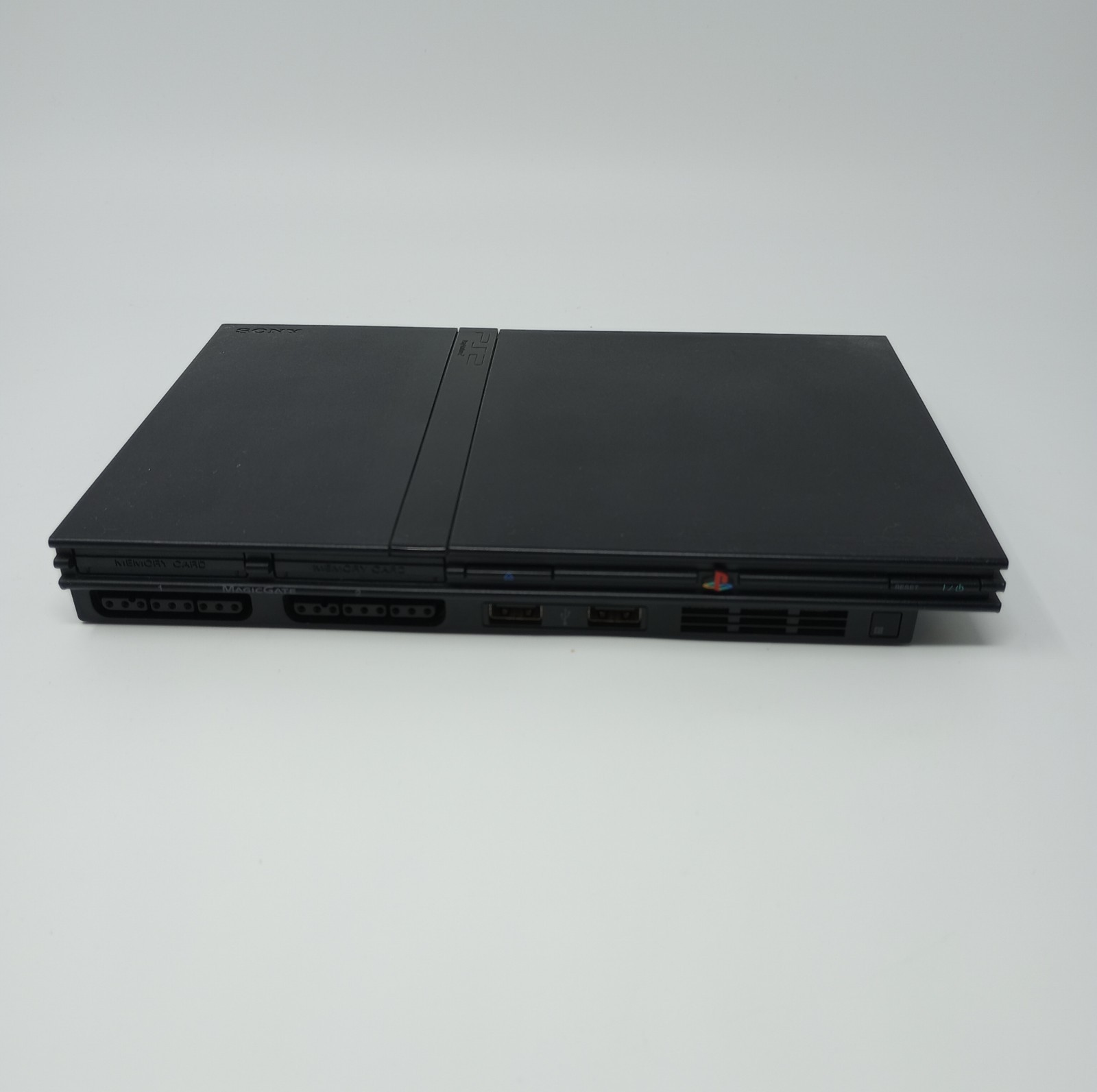 Playstation 2 (PS2) Slim Console SCPH-70012, Controller, Cables, & Cards TESTED!