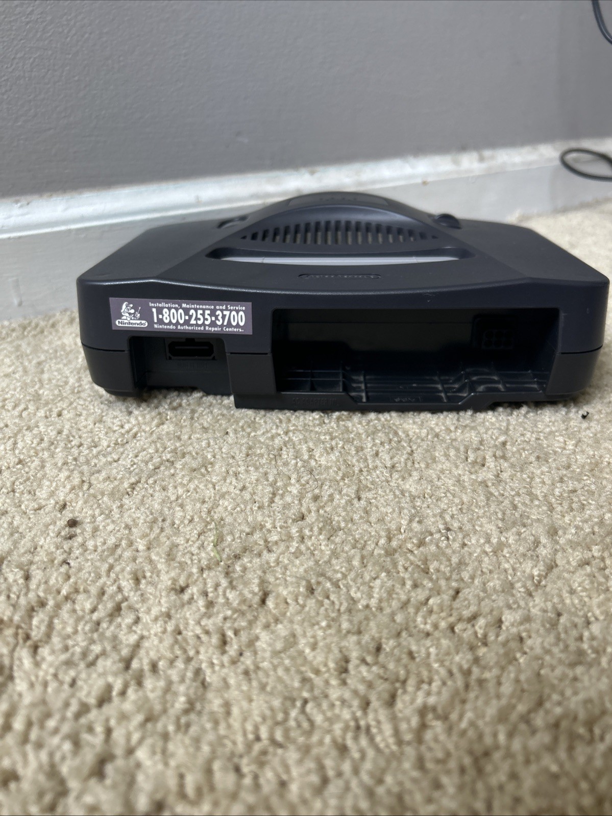Nintendo 64 Console Only No Cables Or Controllers, TESTED WORKING GOOD CONDITION